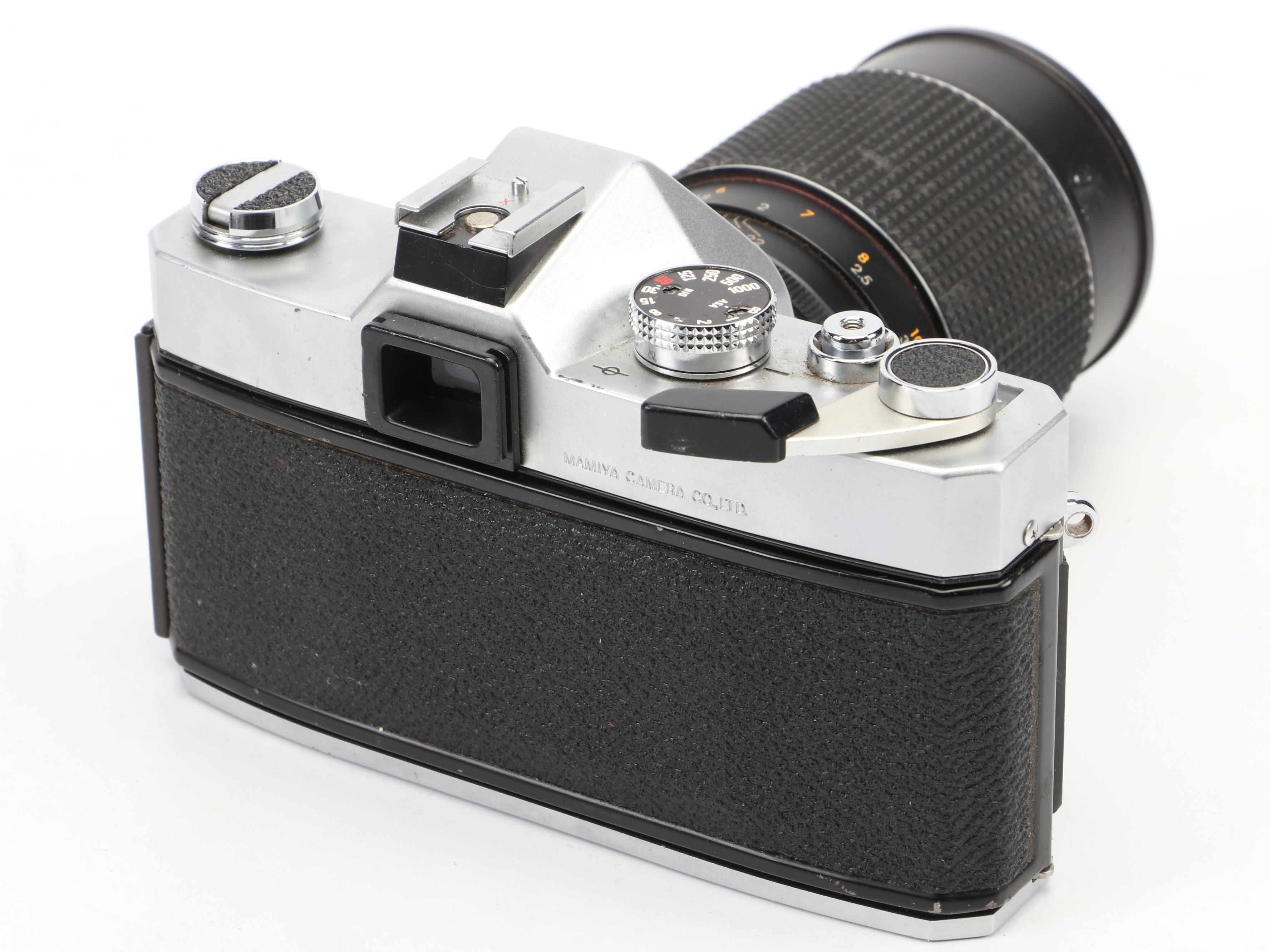 Mamiya/Sekor DSX 1000 and MSX 1000 35mm Film Cameras With Lenses