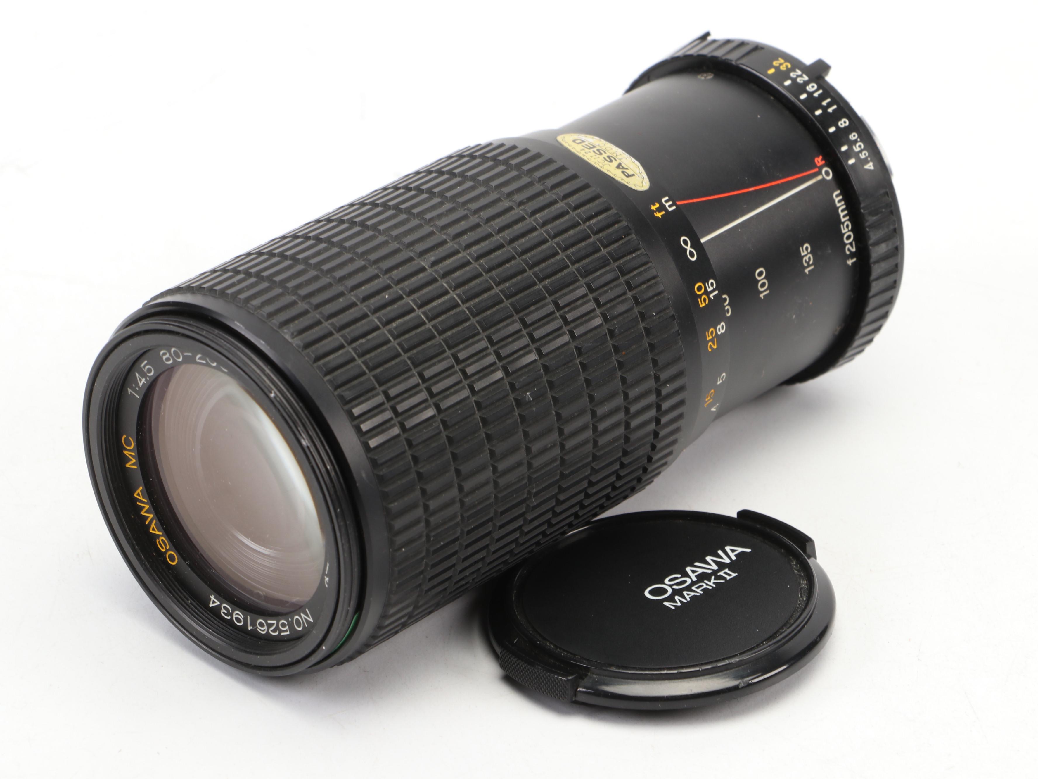 Mamiya/Sekor DSX 1000 and MSX 1000 35mm Film Cameras With Lenses