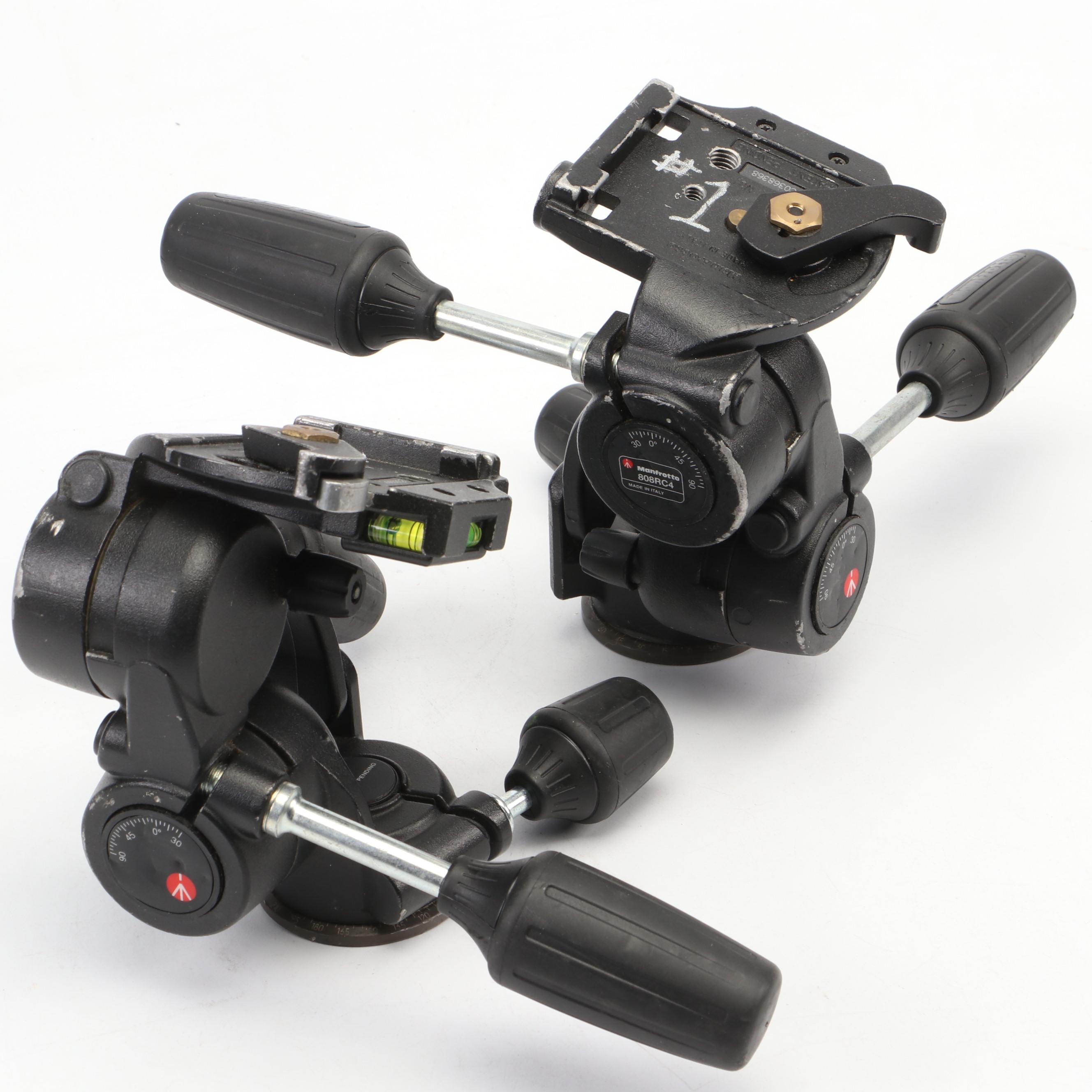 Manfrotto Tilt and Pan Tripod Heads