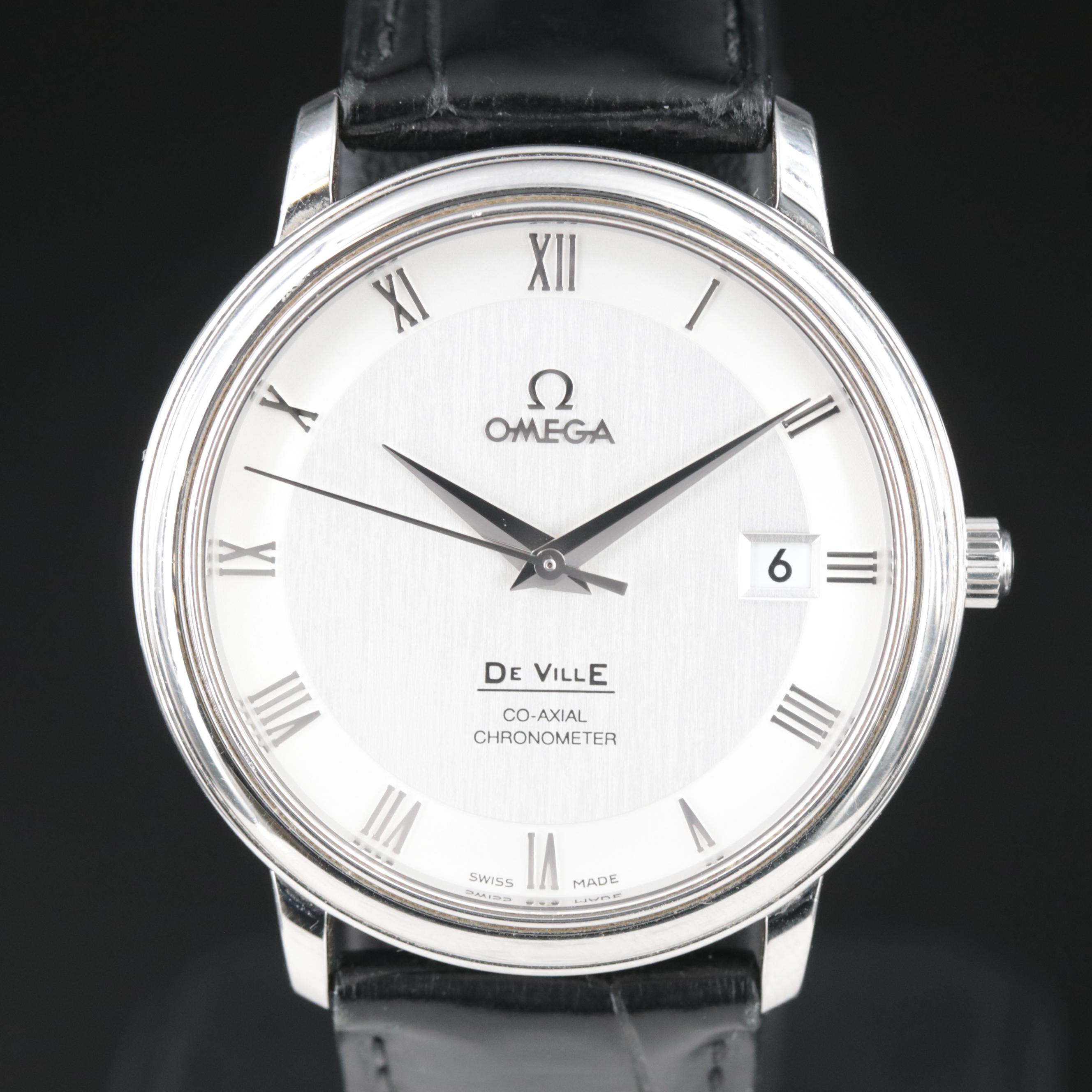 Omega DeVille Prestige Co-Axial Stainless Steel Watch