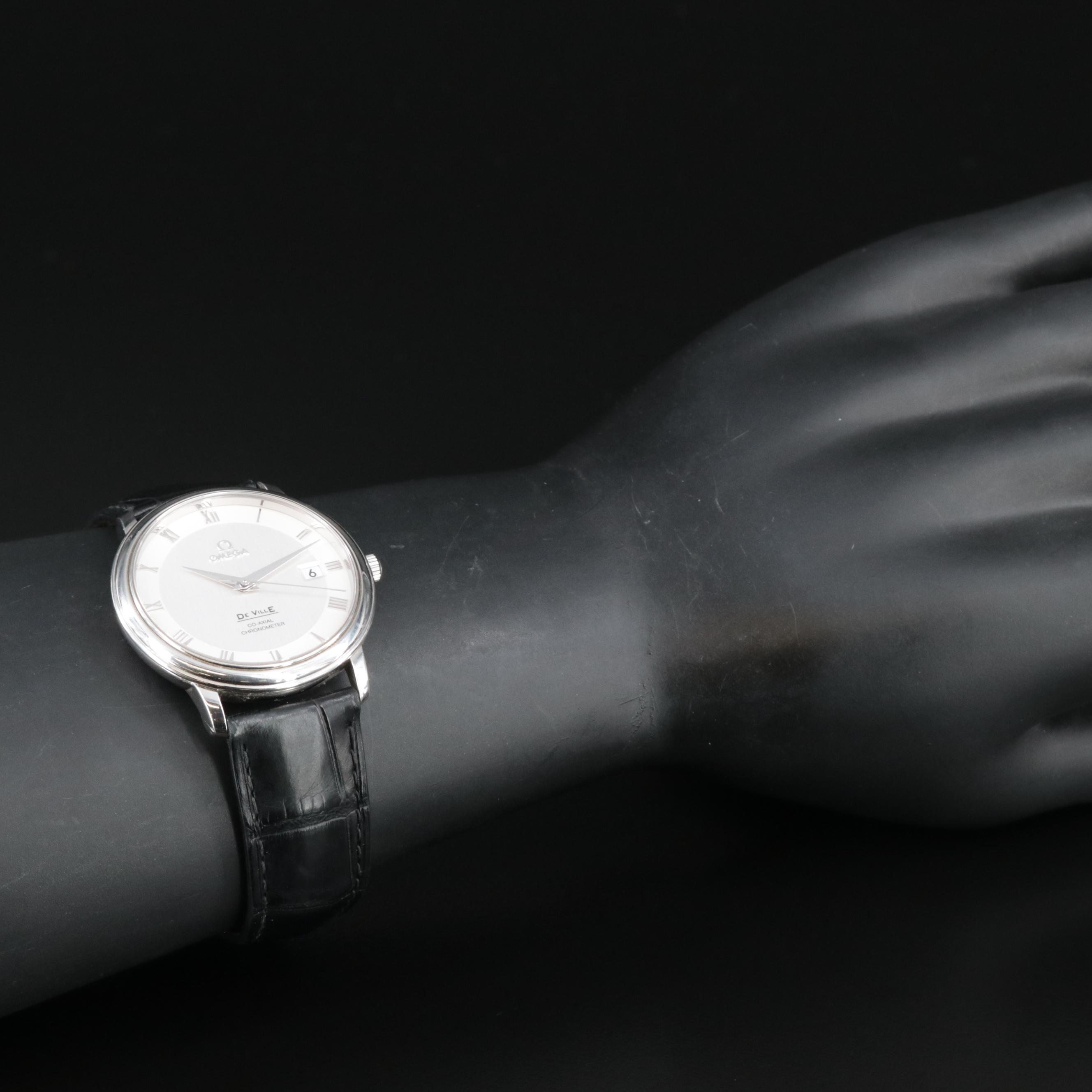 Omega DeVille Prestige Co-Axial Stainless Steel Watch