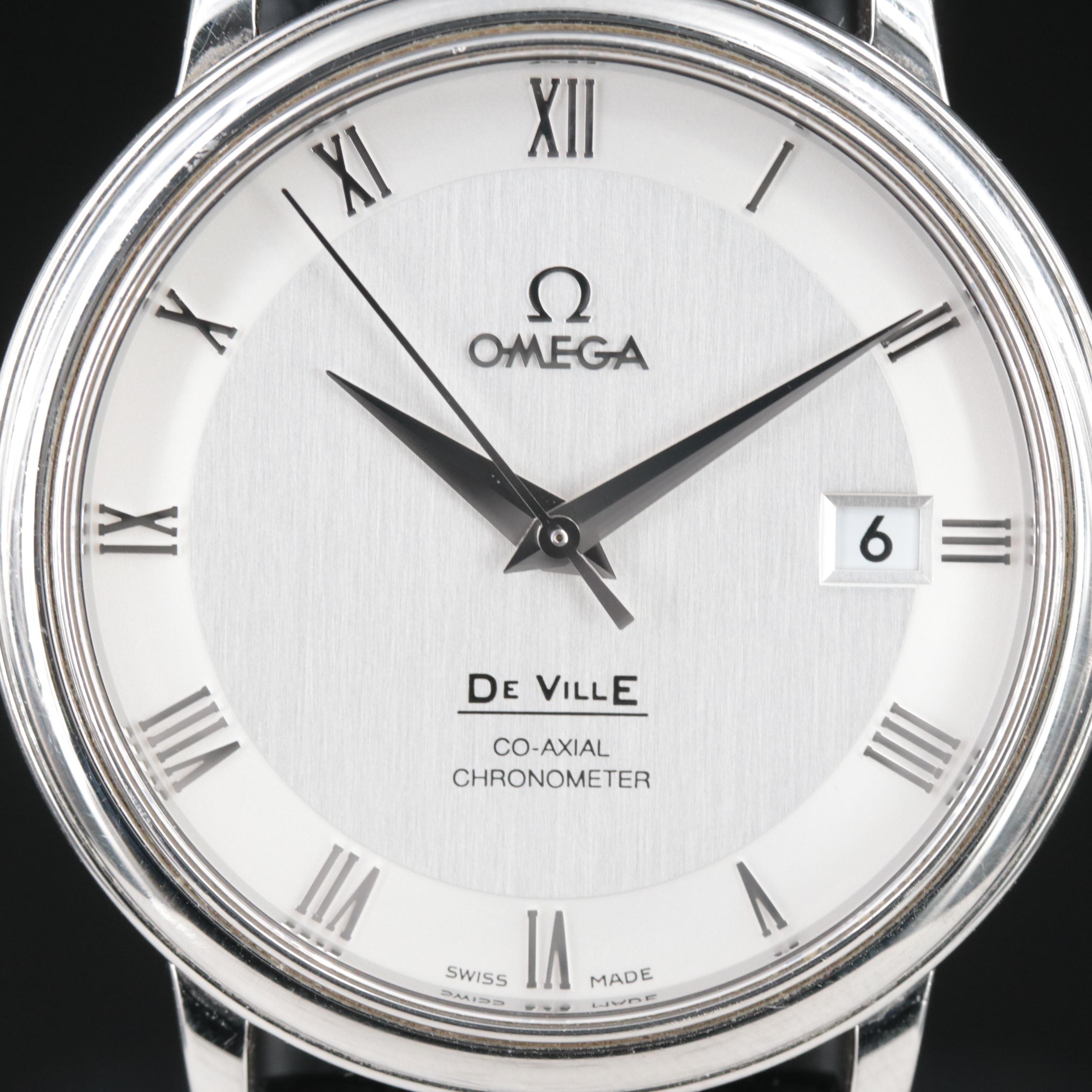 Omega DeVille Prestige Co-Axial Stainless Steel Watch