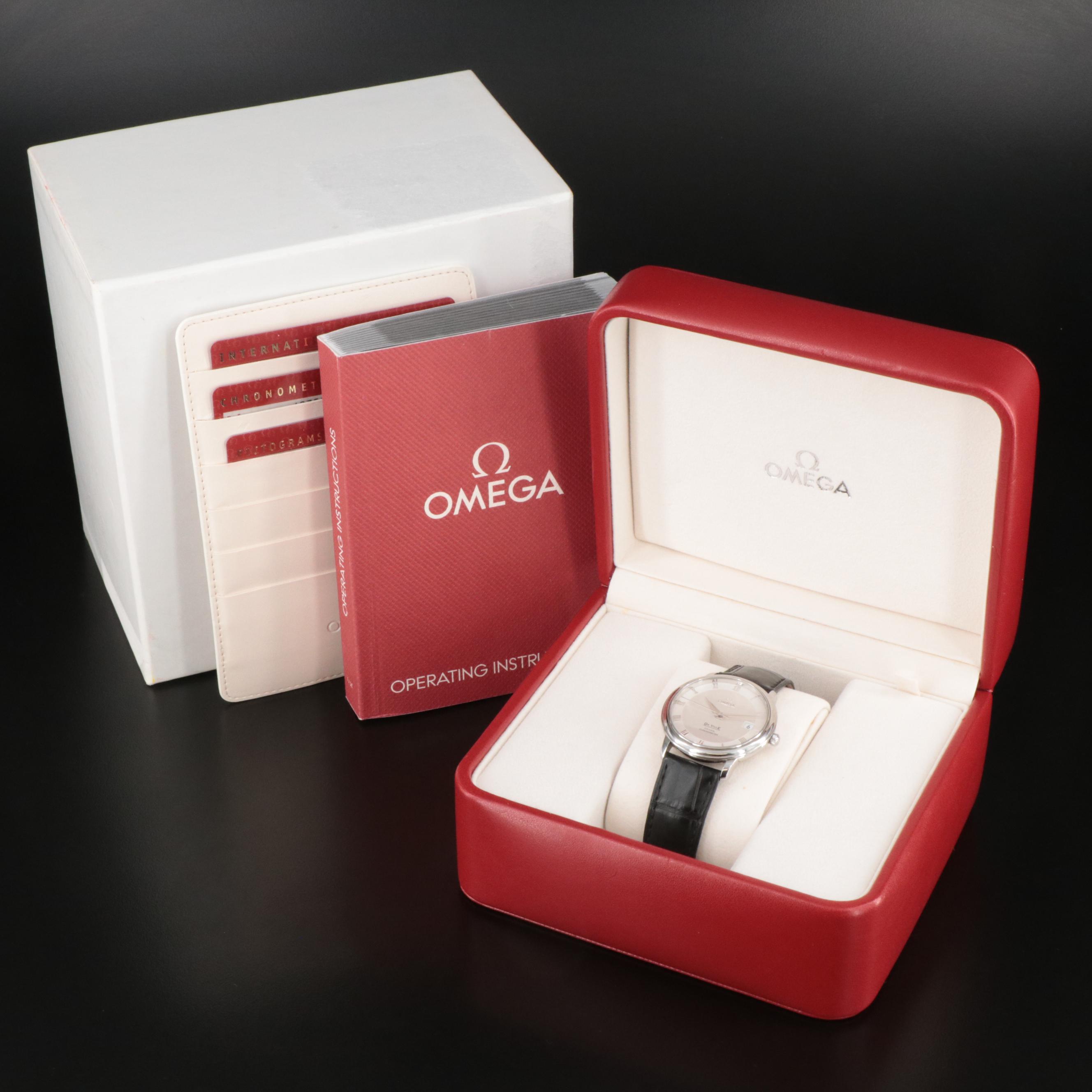 Omega DeVille Prestige Co-Axial Stainless Steel Watch