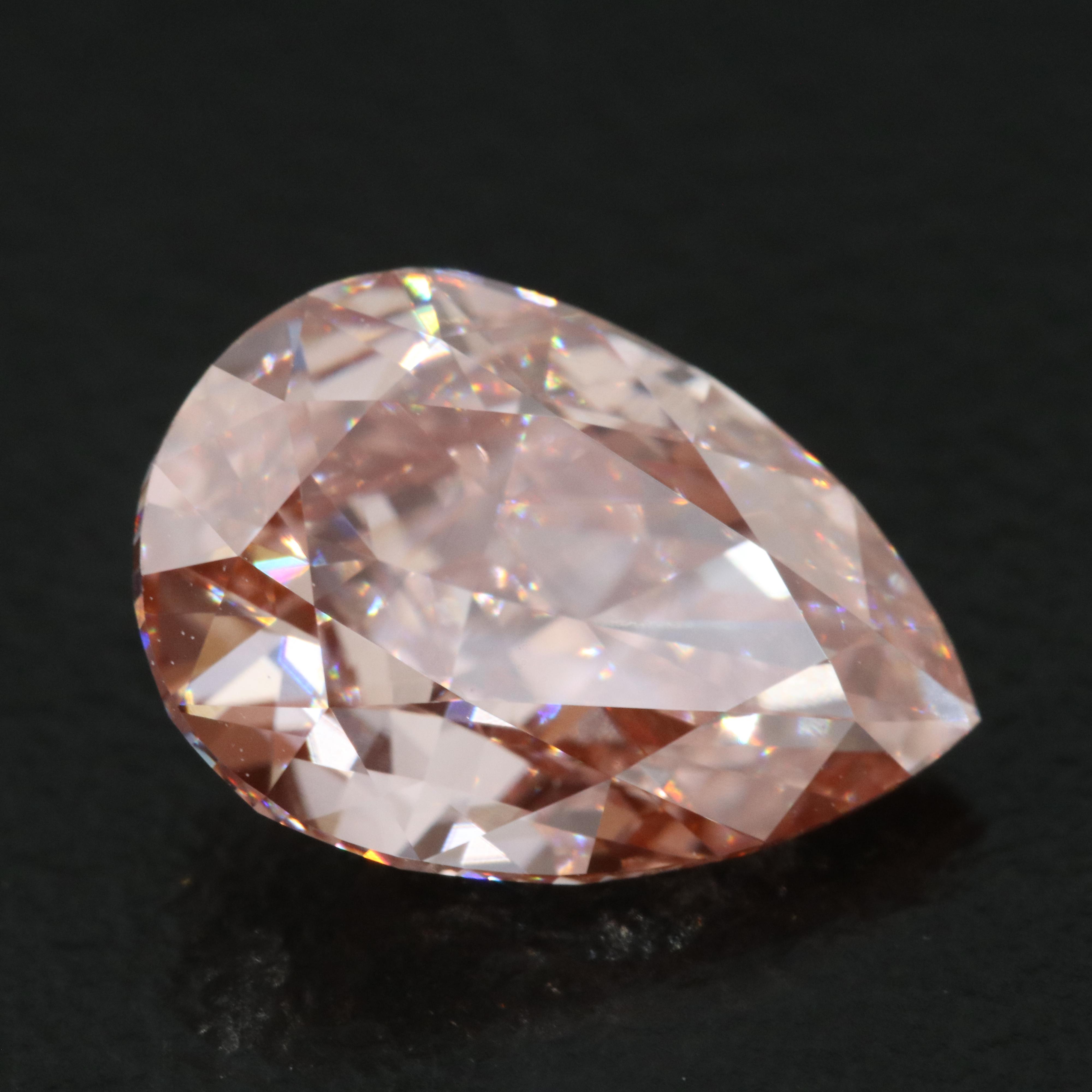 Loose 3.51 CT Fancy Pink Diamond