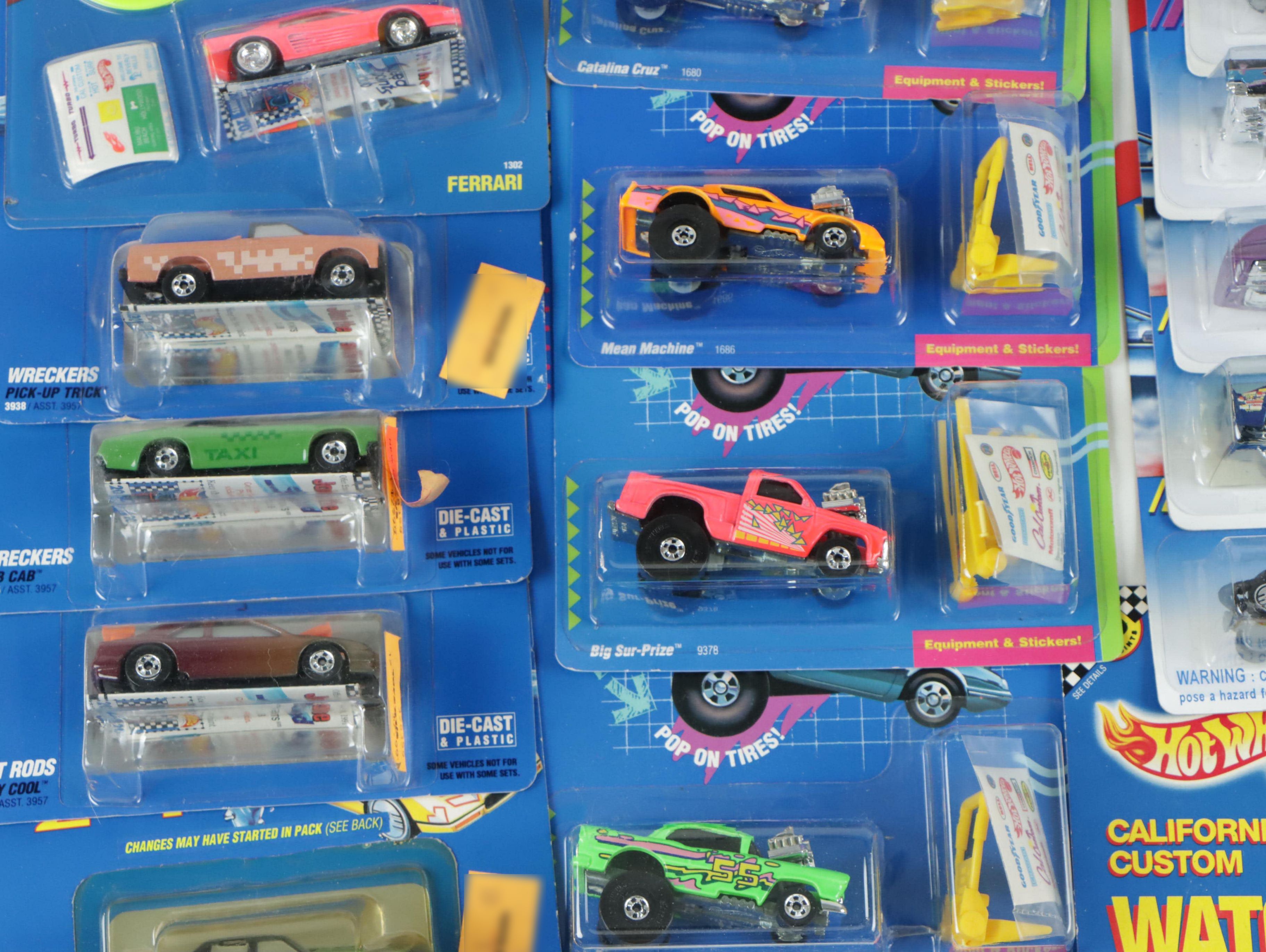 Hot Wheels ConVertAbles, Hot Watches, California Custom, and More Toy Cars