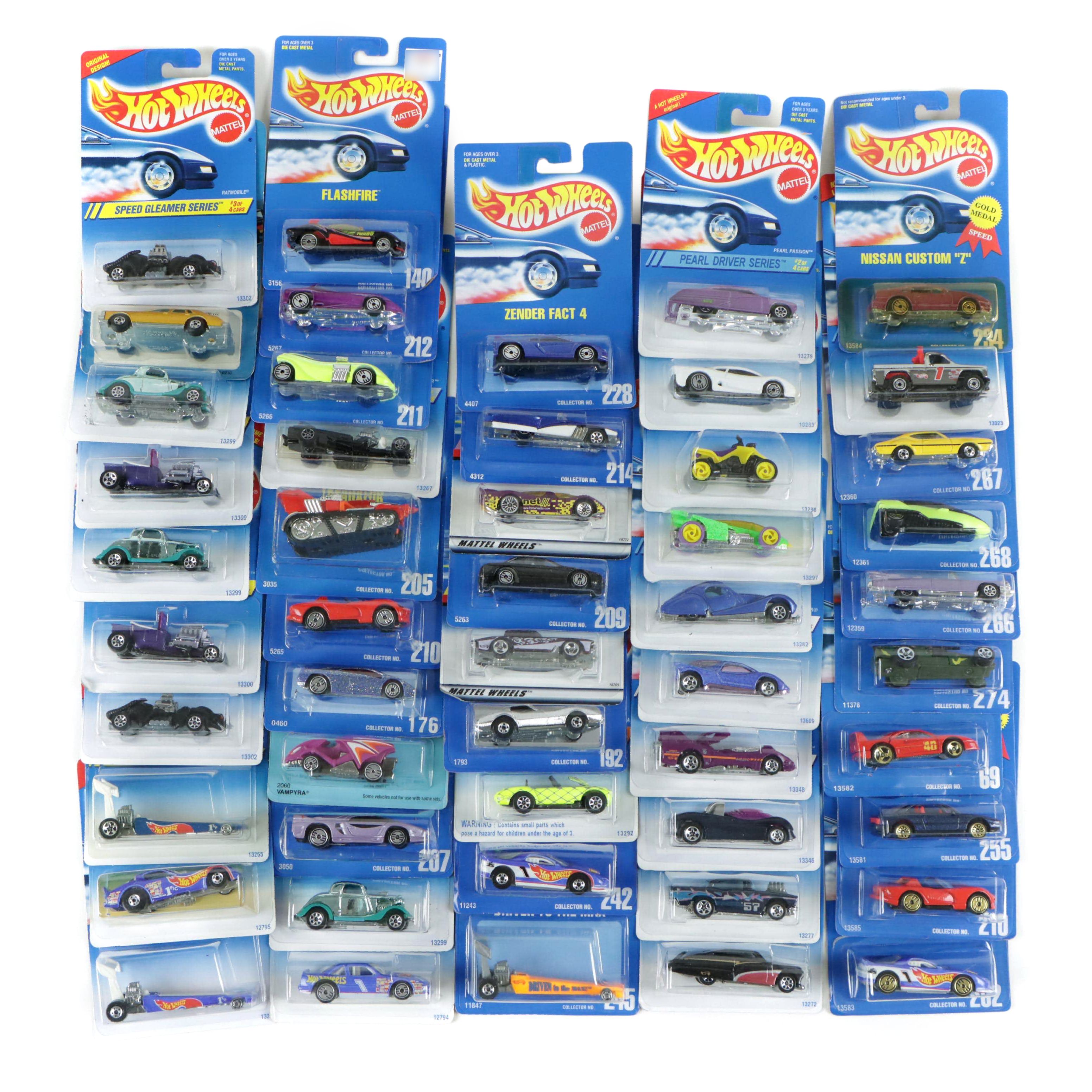 Mattel Hot Wheels Lamborghini Diablo, Corvette Stingray and More Mattel Toy Cars