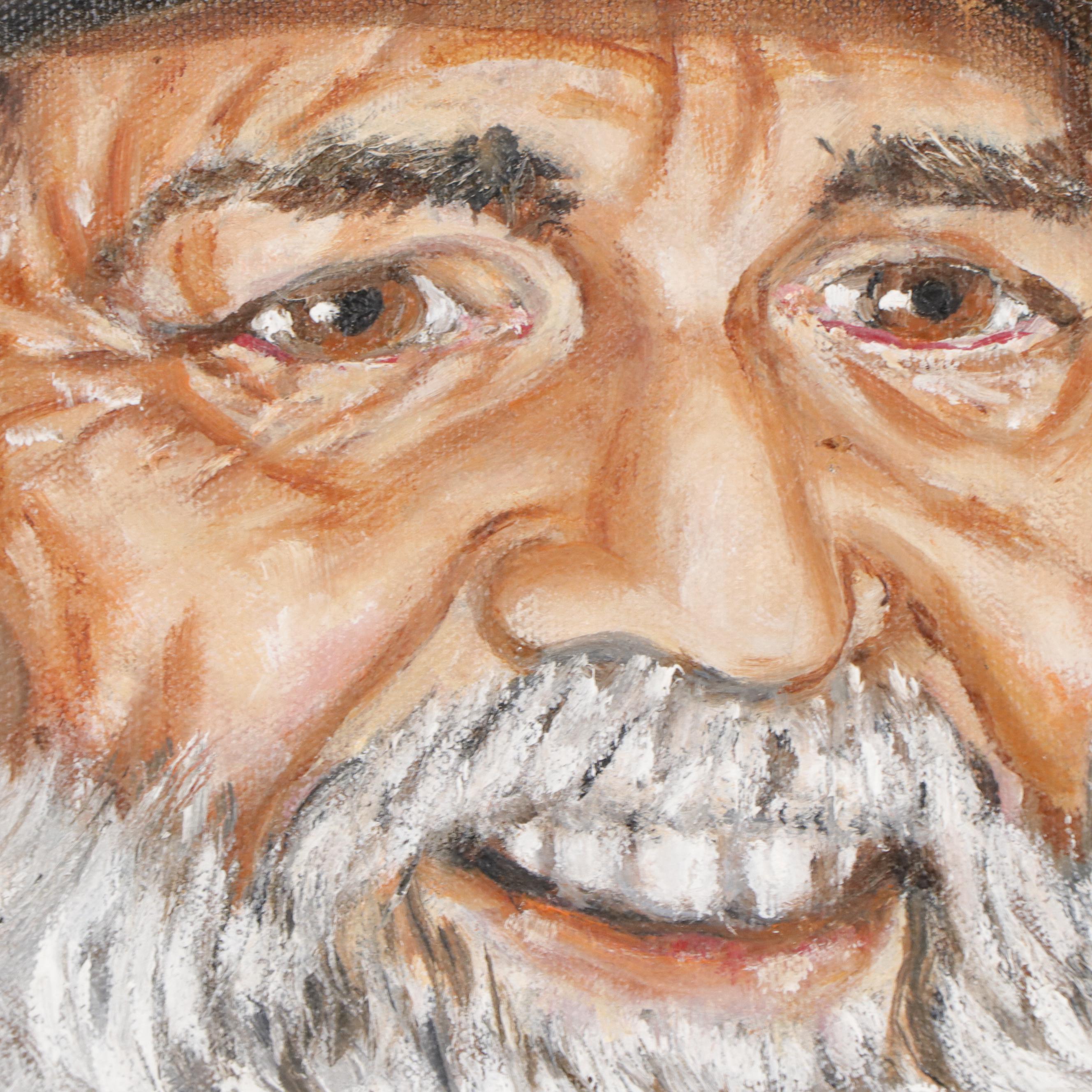 JH Asher Oil Painting of Pioneer