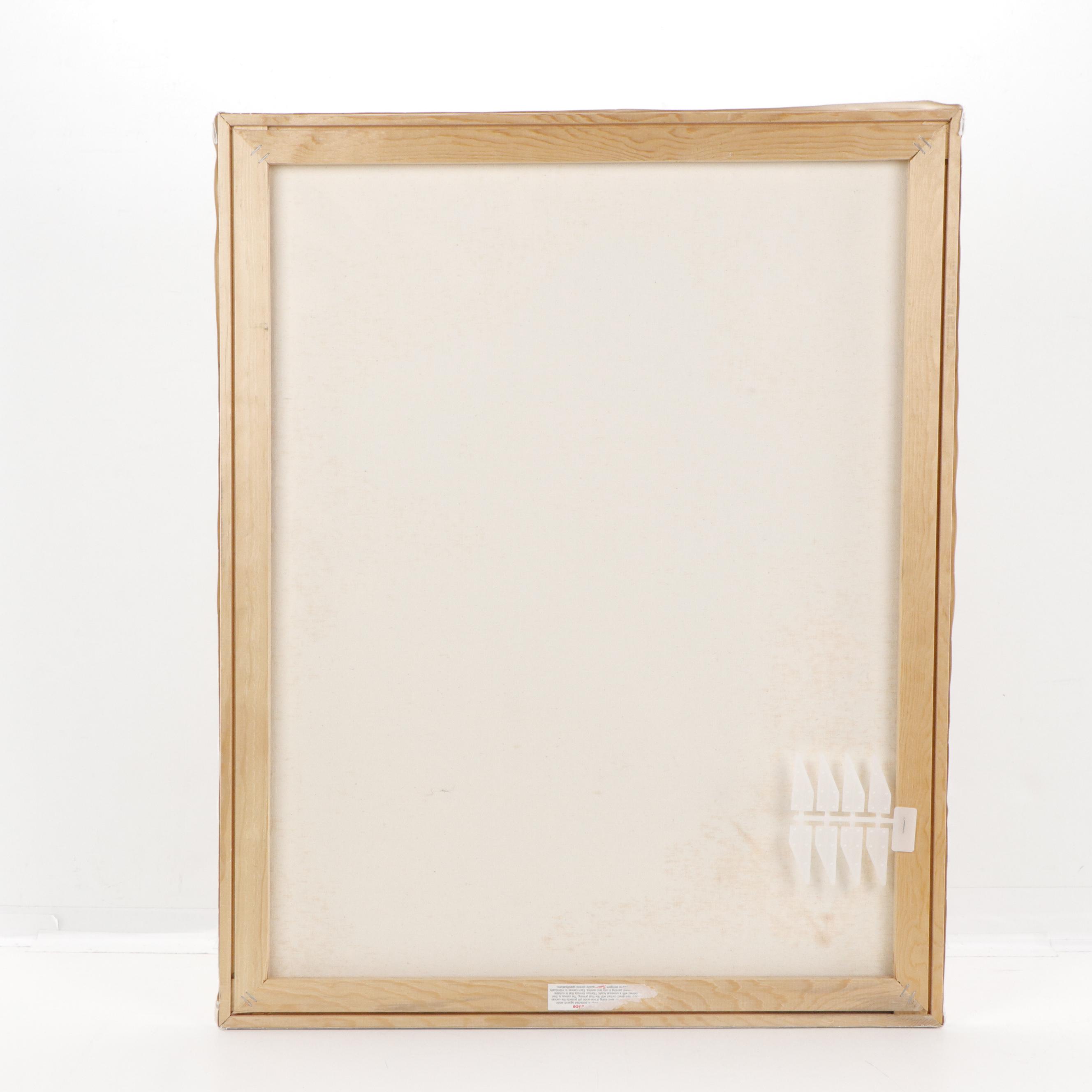 JH Asher Oil Painting of Pioneer