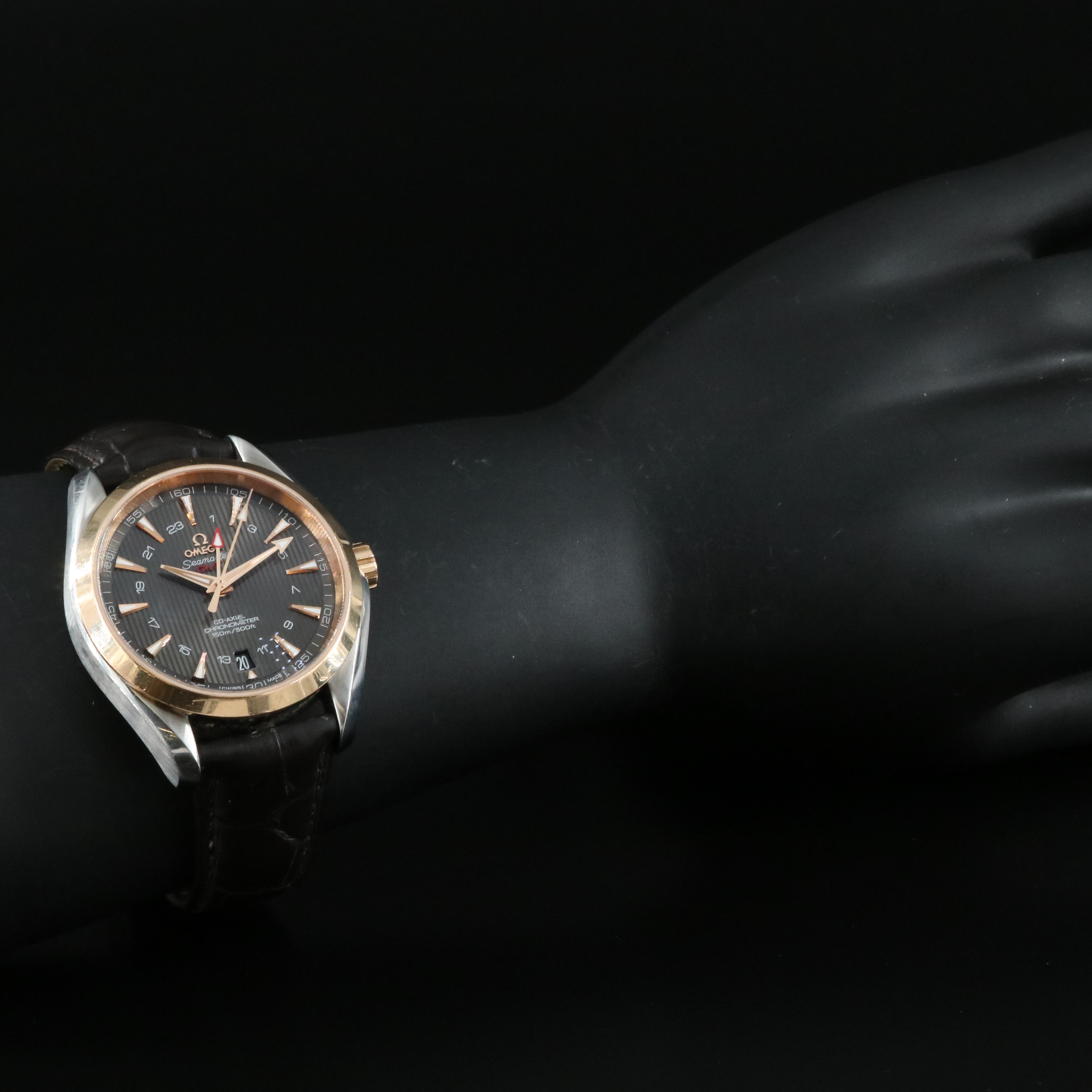 Omega Seamaster Aqua Terra GMT Watch