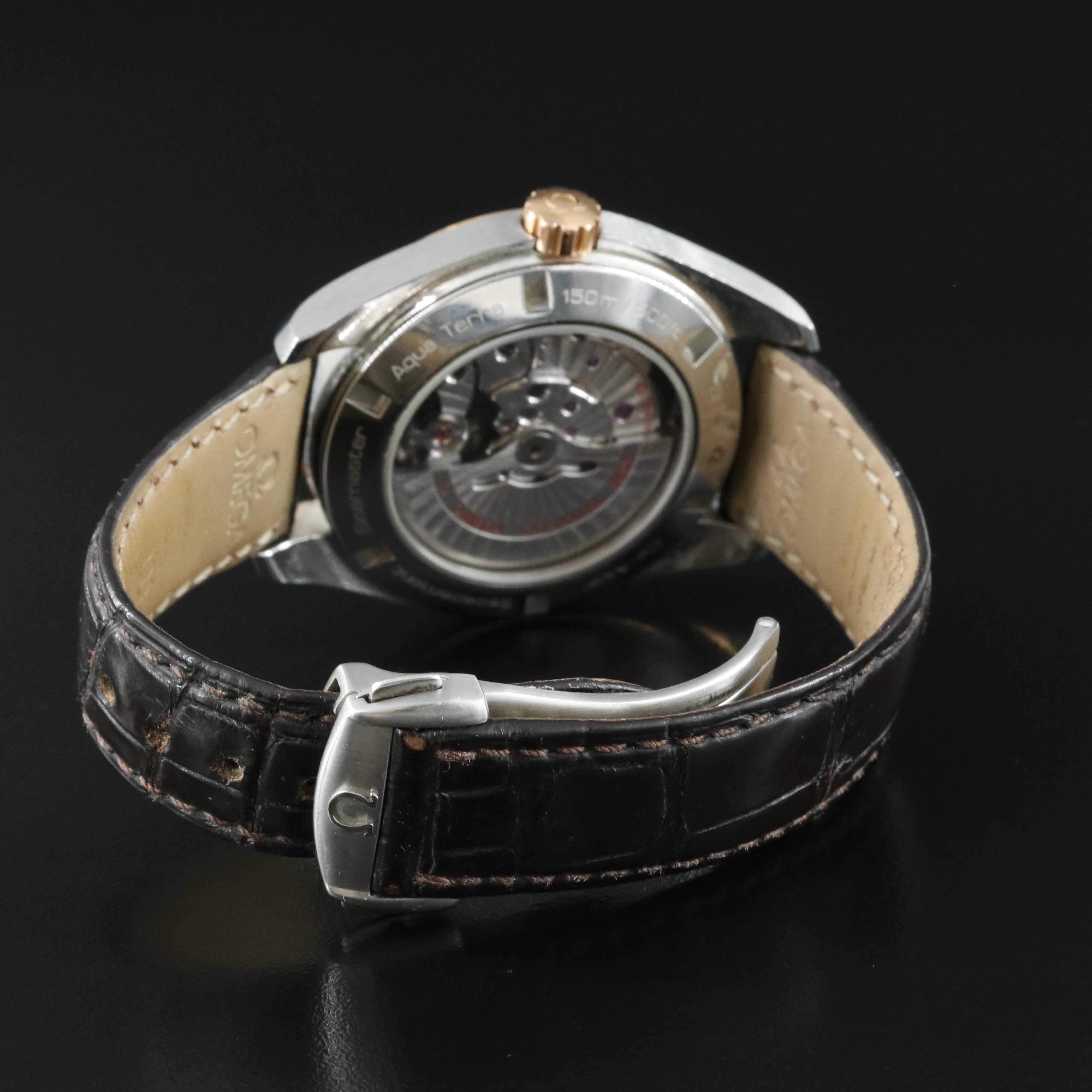 Omega Seamaster Aqua Terra GMT Watch