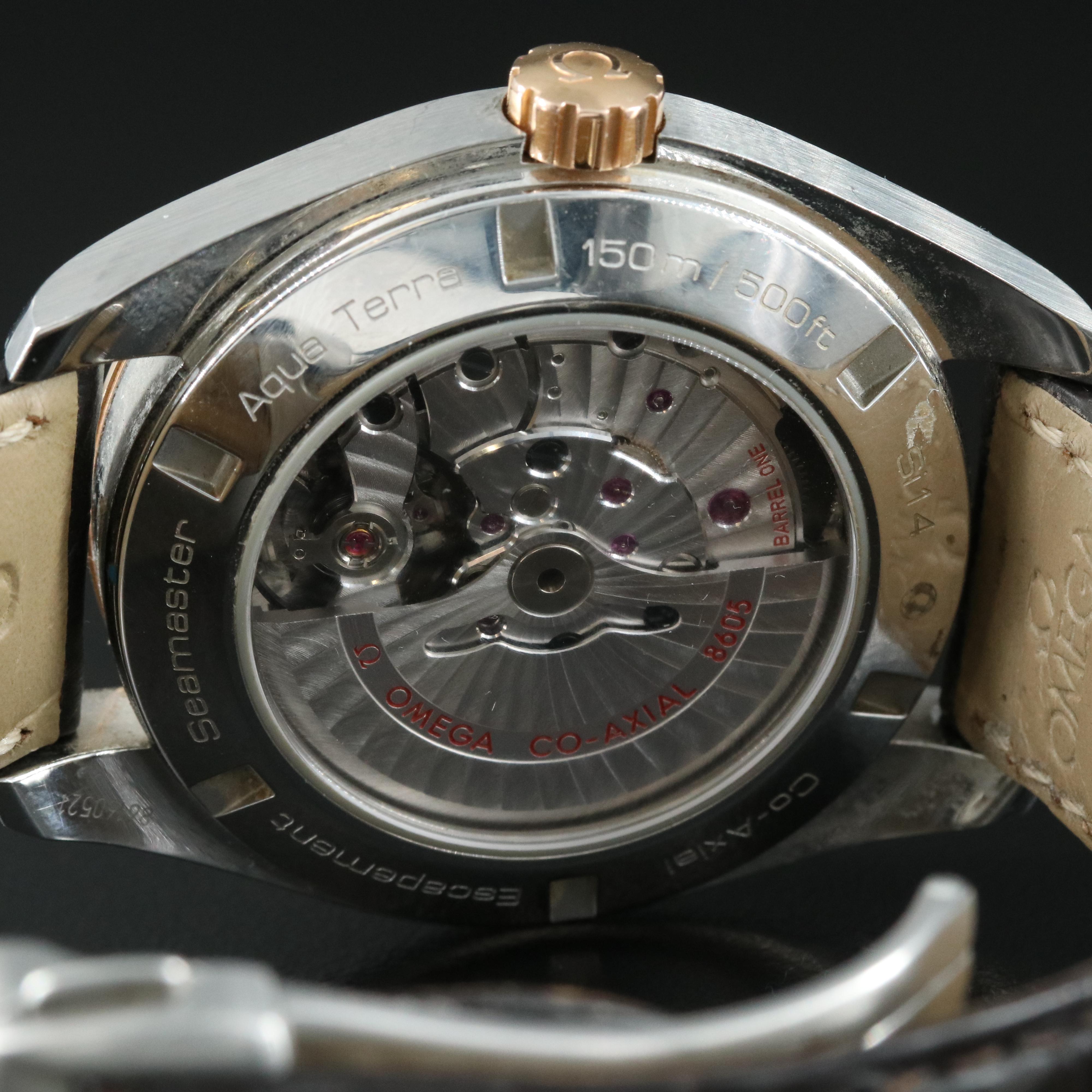 Omega Seamaster Aqua Terra GMT Watch