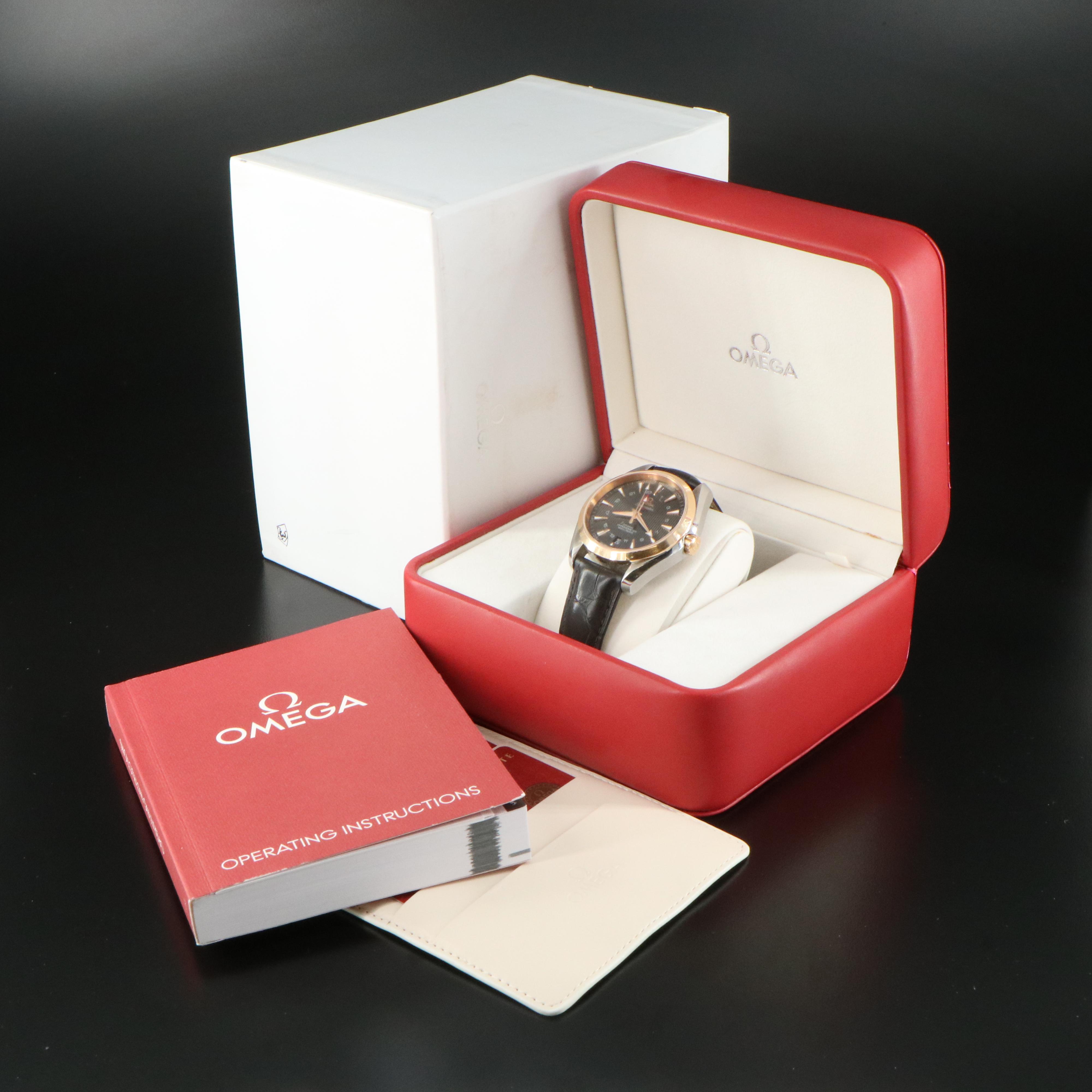 Omega Seamaster Aqua Terra GMT Watch