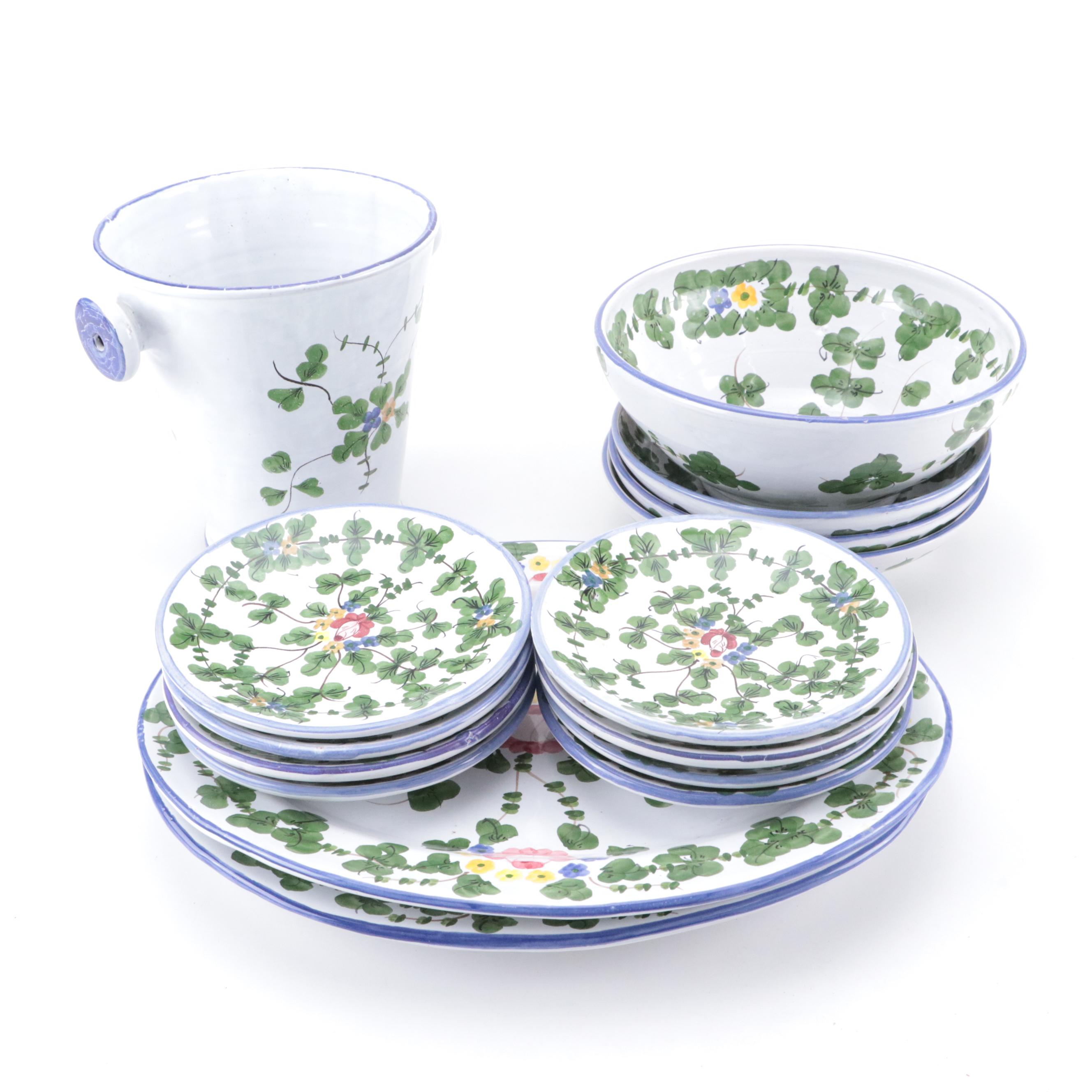 Lynn von Kersting Faience "Ivy" Tableware