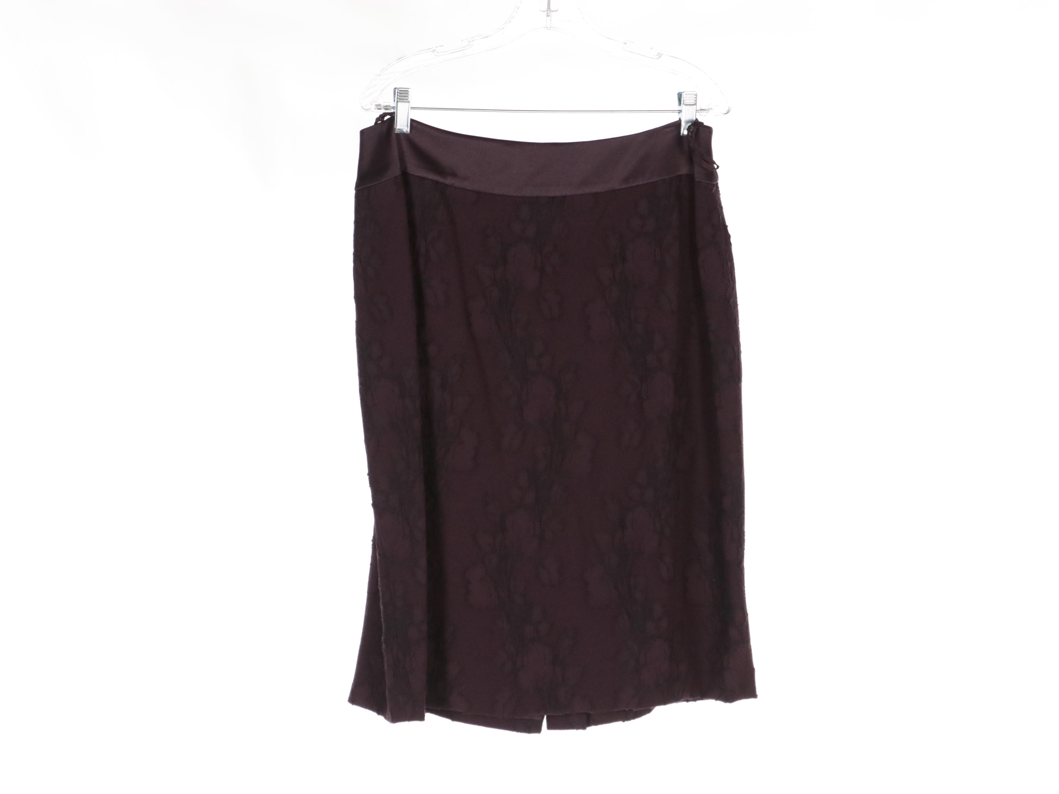 Albert Nipon Black Textured Cotton Dress Suit, Wool Blend Skirt Suits, With Tags