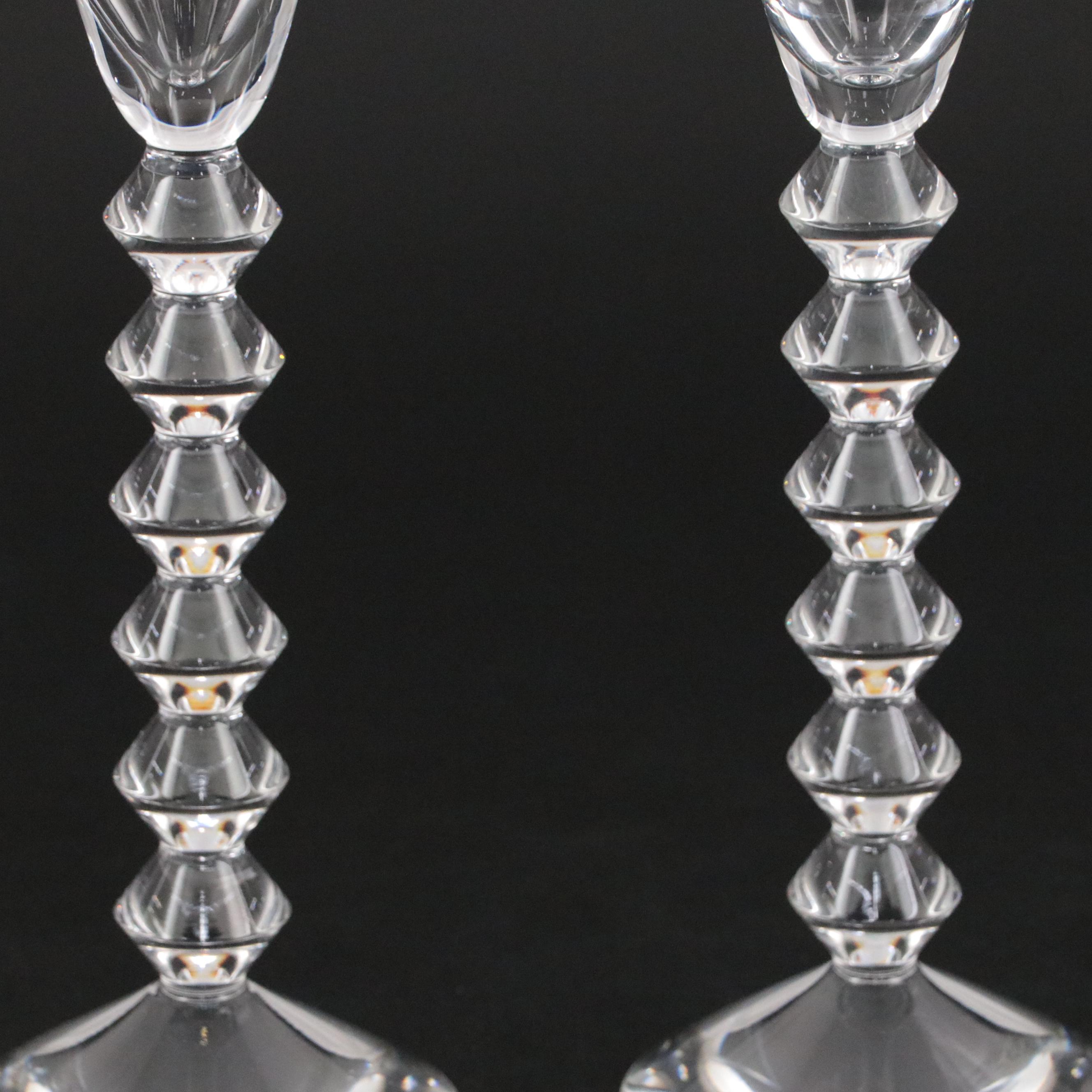 Baccarat "Vega" Crystal Champagne Flutes