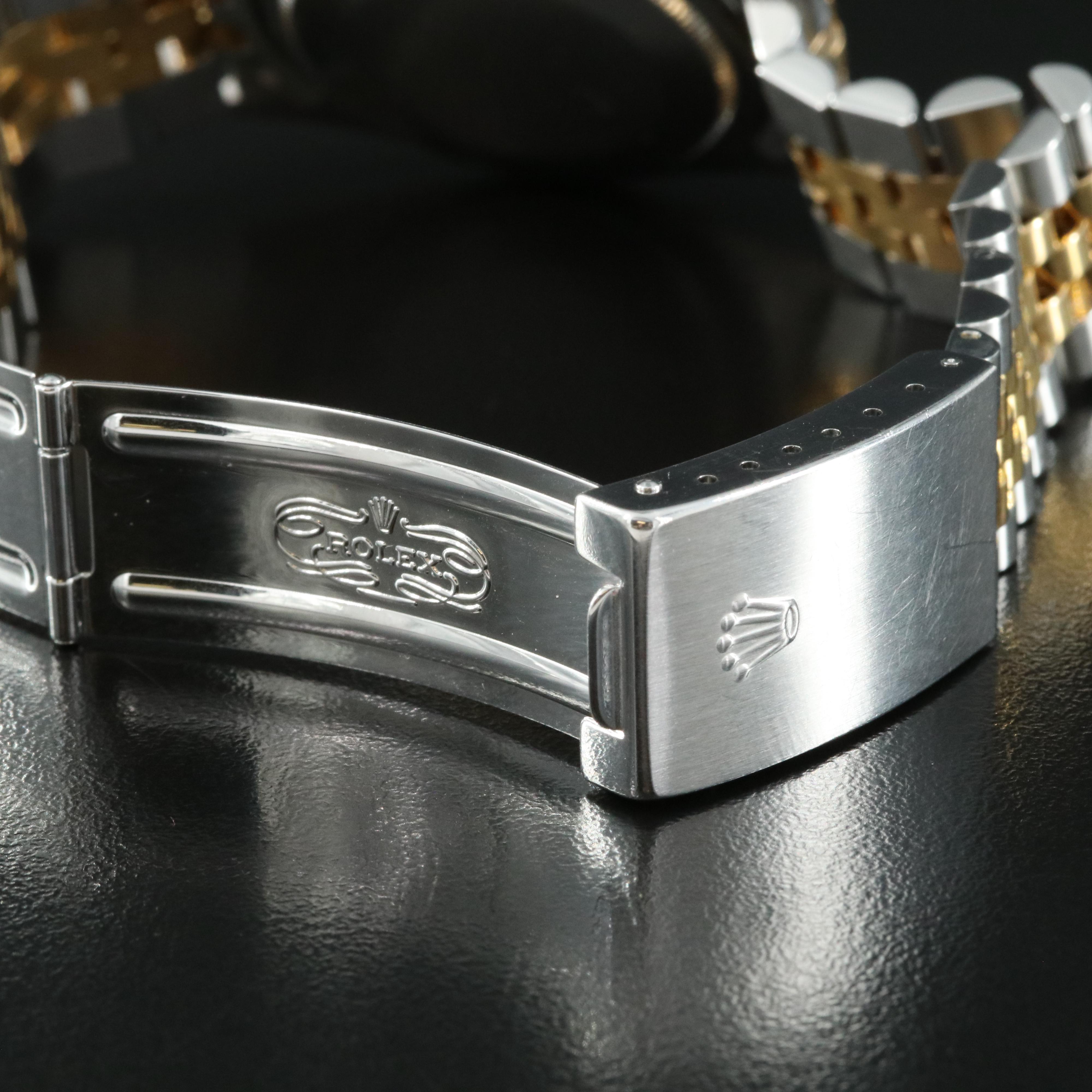 1984 Rolex Custom 1.59 CTW Diamond Dial and Bezel Datejust Watch