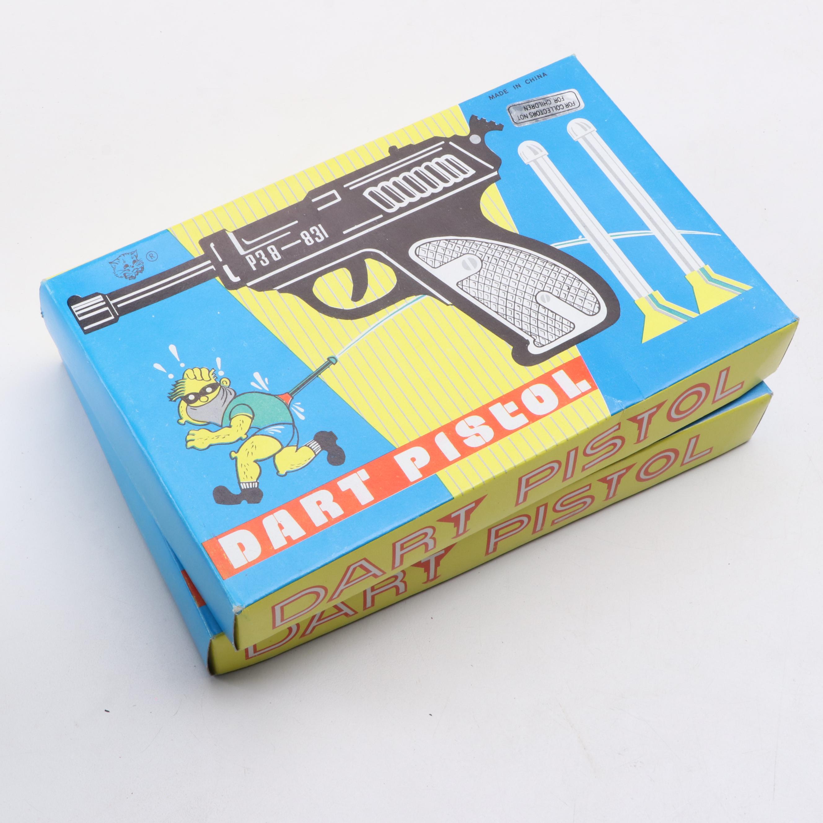 Dart Pistol, Super Disc Cap Gun Rounds, Cap Gun Revolver and More