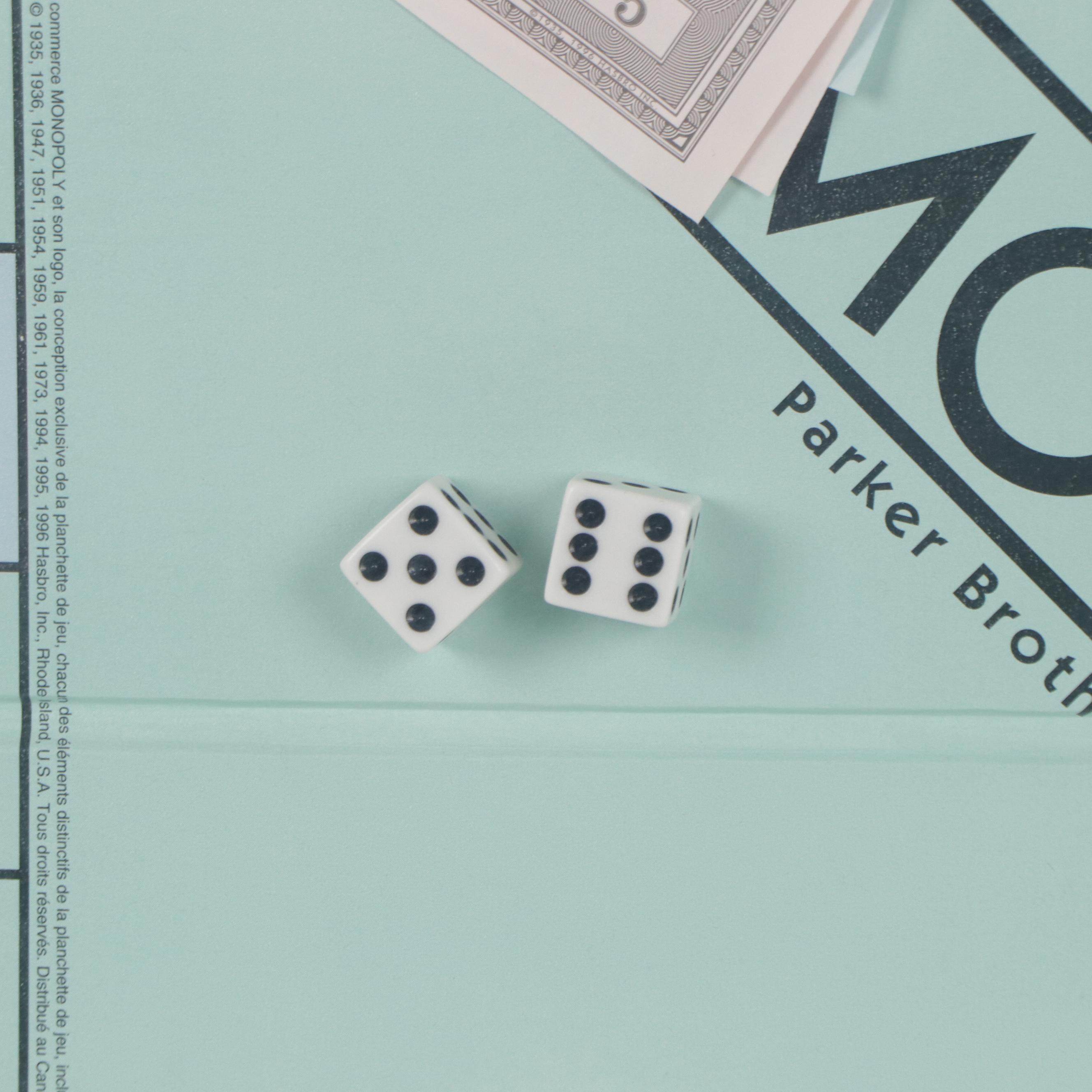 Framed Monopoly Board Game