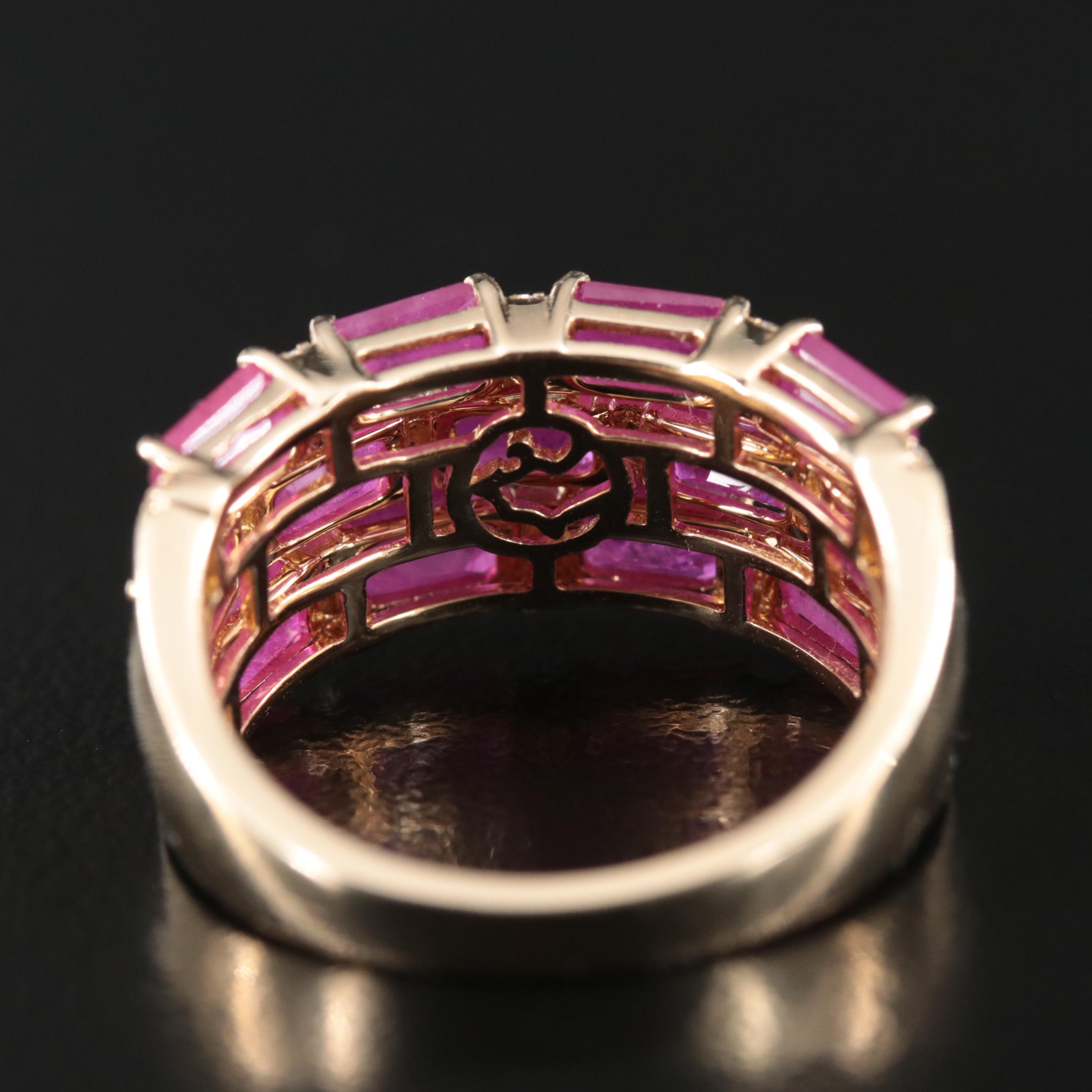 EFFY 14K Ruby and Diamond Ring