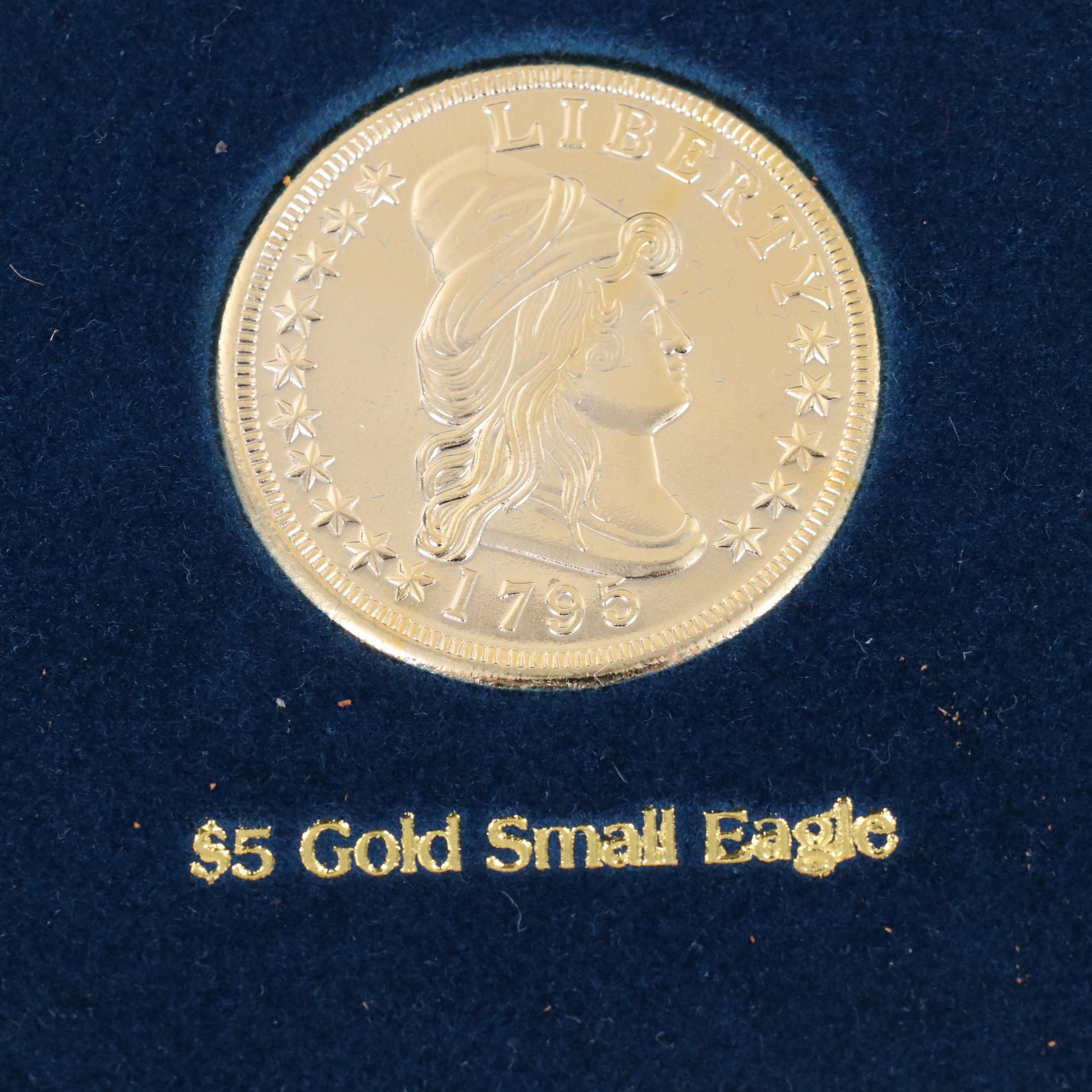"A Tribute to America's Most Beautiful Gold Coins" Replica Set