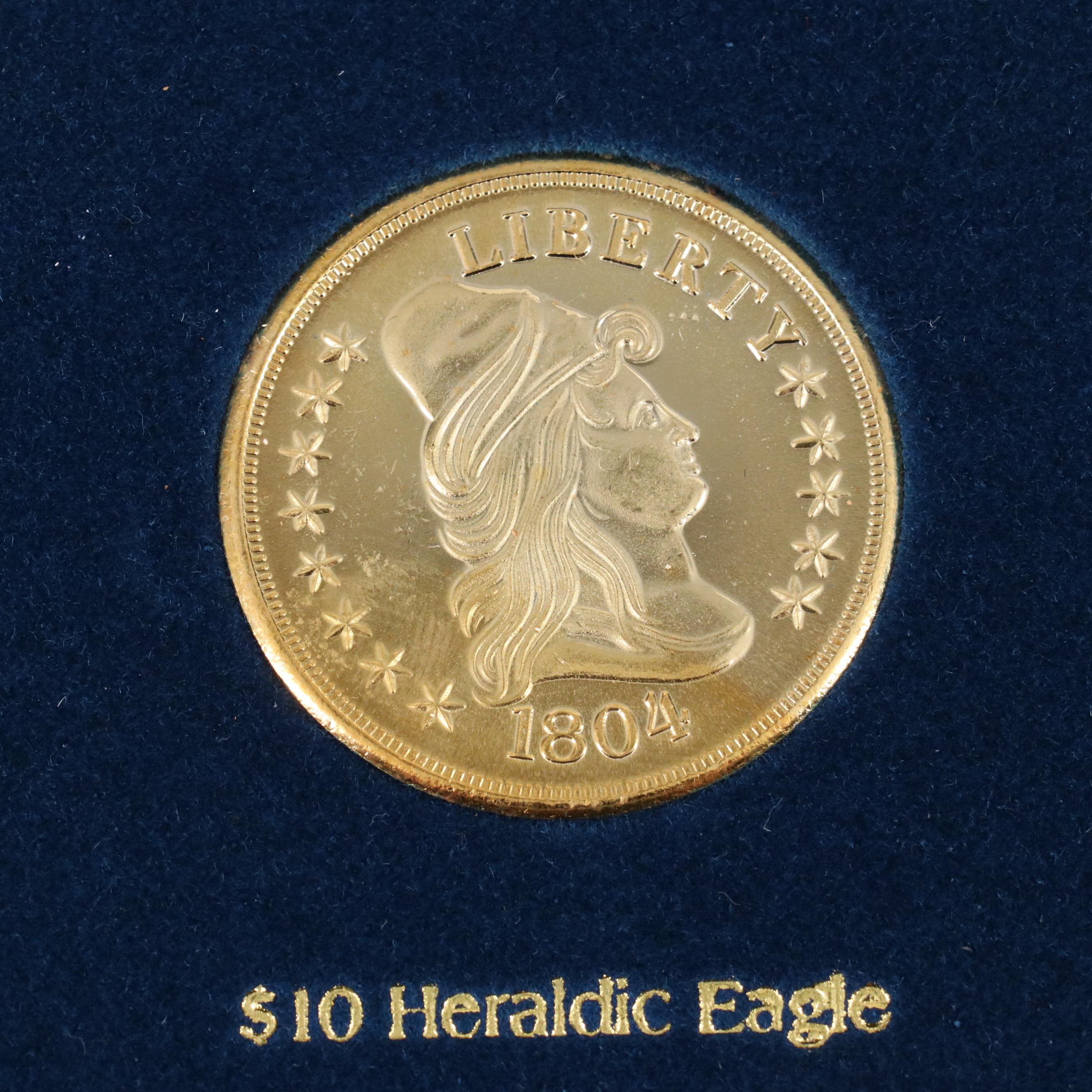 "A Tribute to America's Most Beautiful Gold Coins" Replica Set