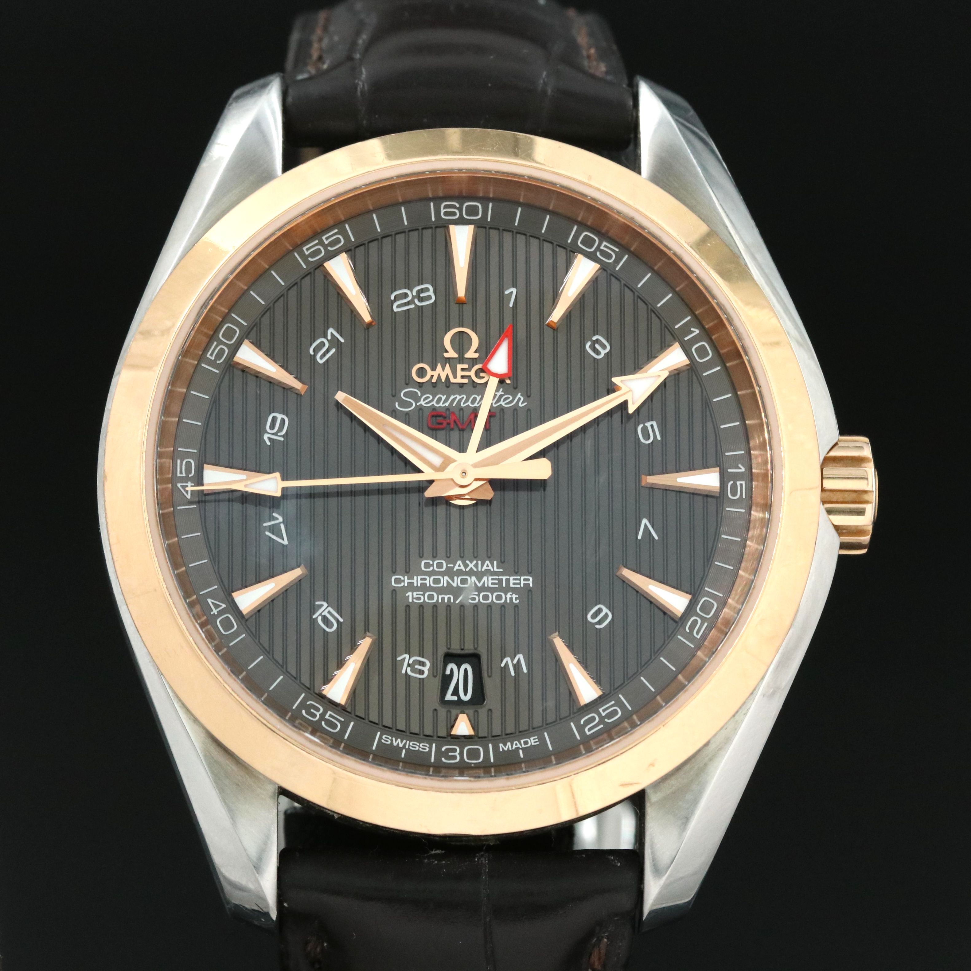 Omega Seamaster Aqua Terra GMT Watch