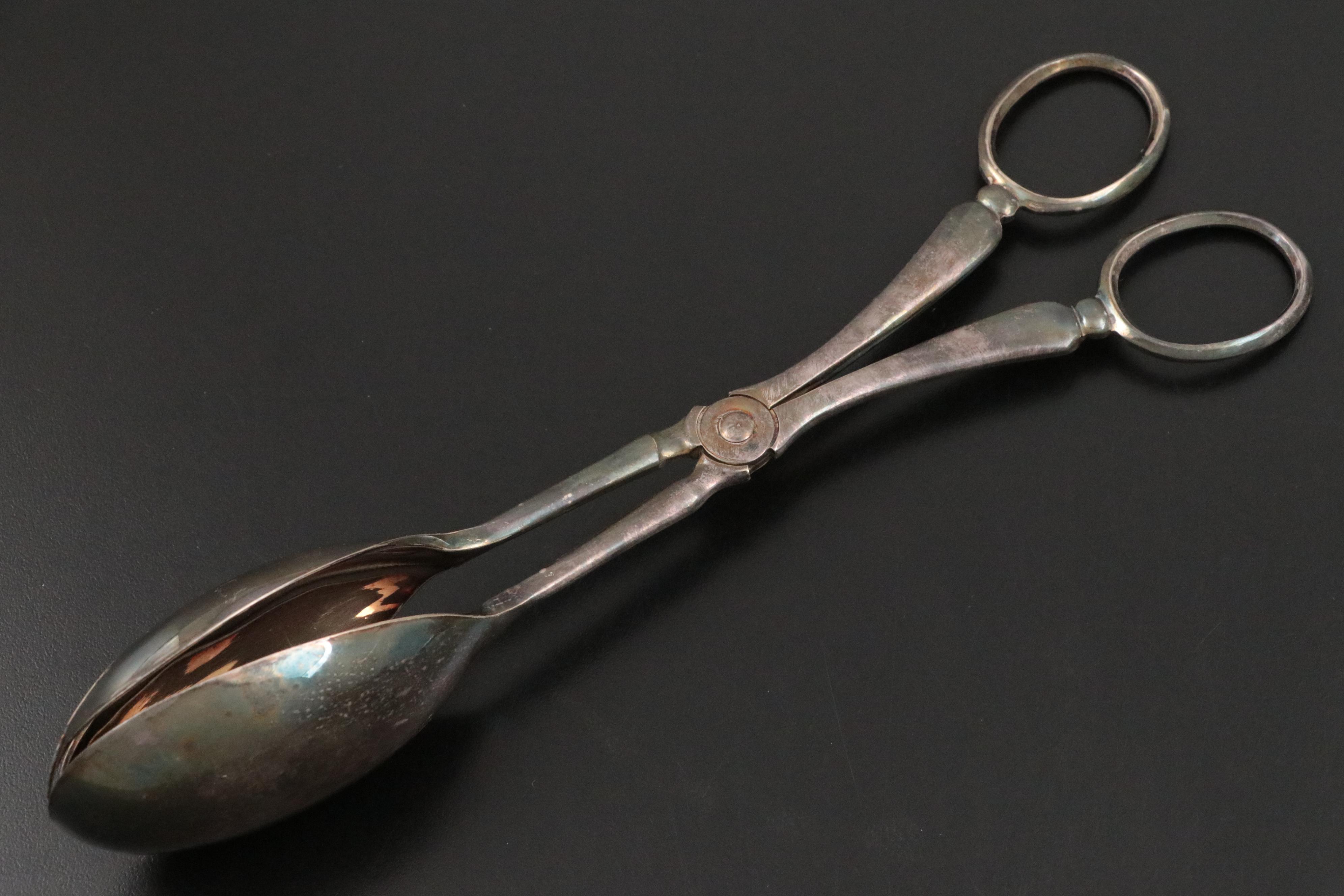 Barbour Silver Co. Silver Plate Tea Cady and Tea Strainer with More