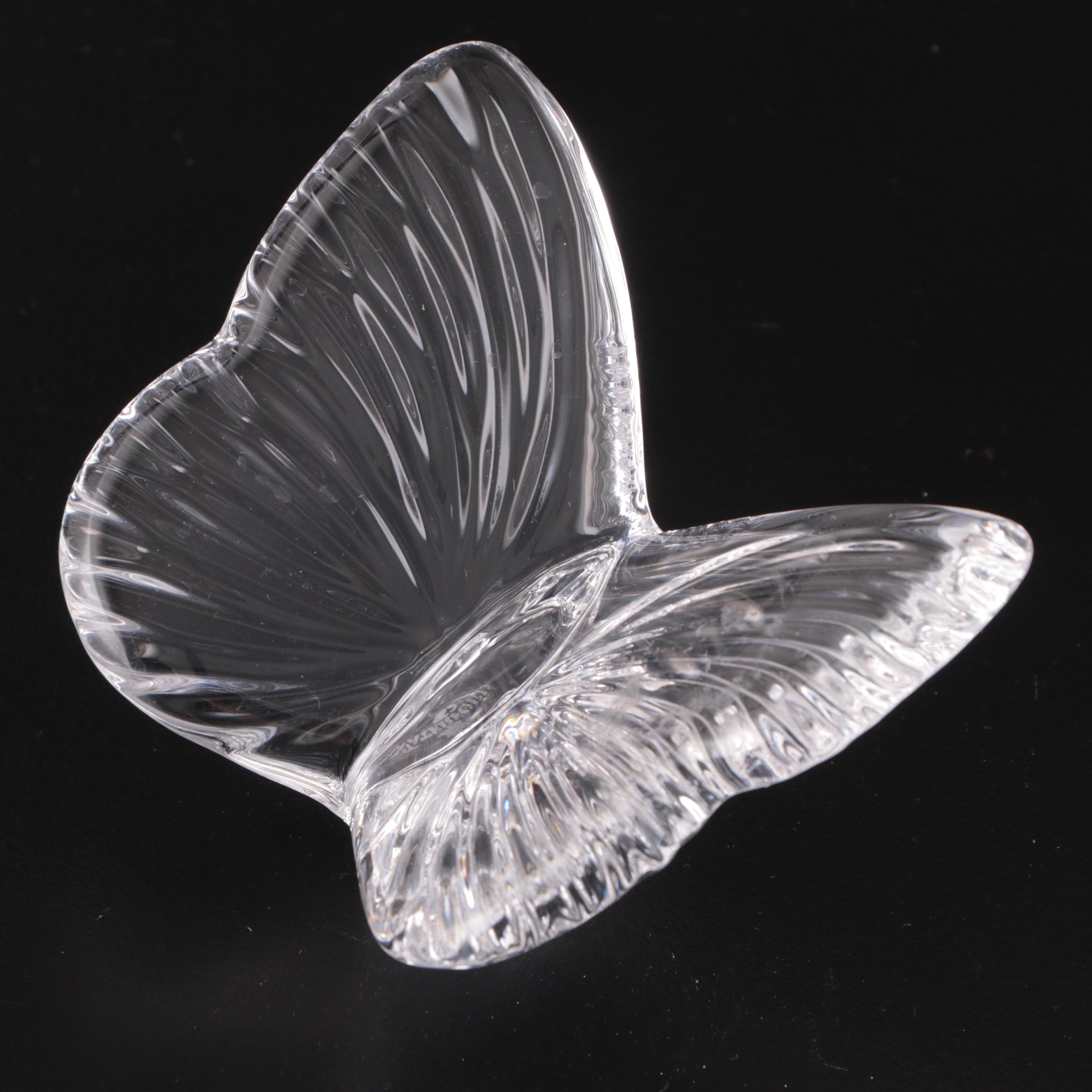 Waterford Crystal "Butterfly" Figurine