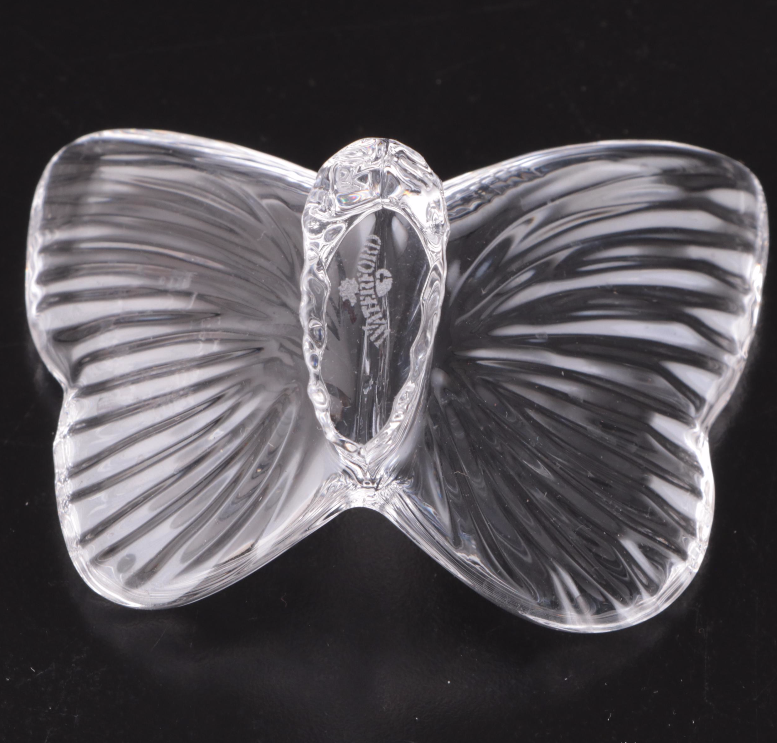 Waterford Crystal "Butterfly" Figurine