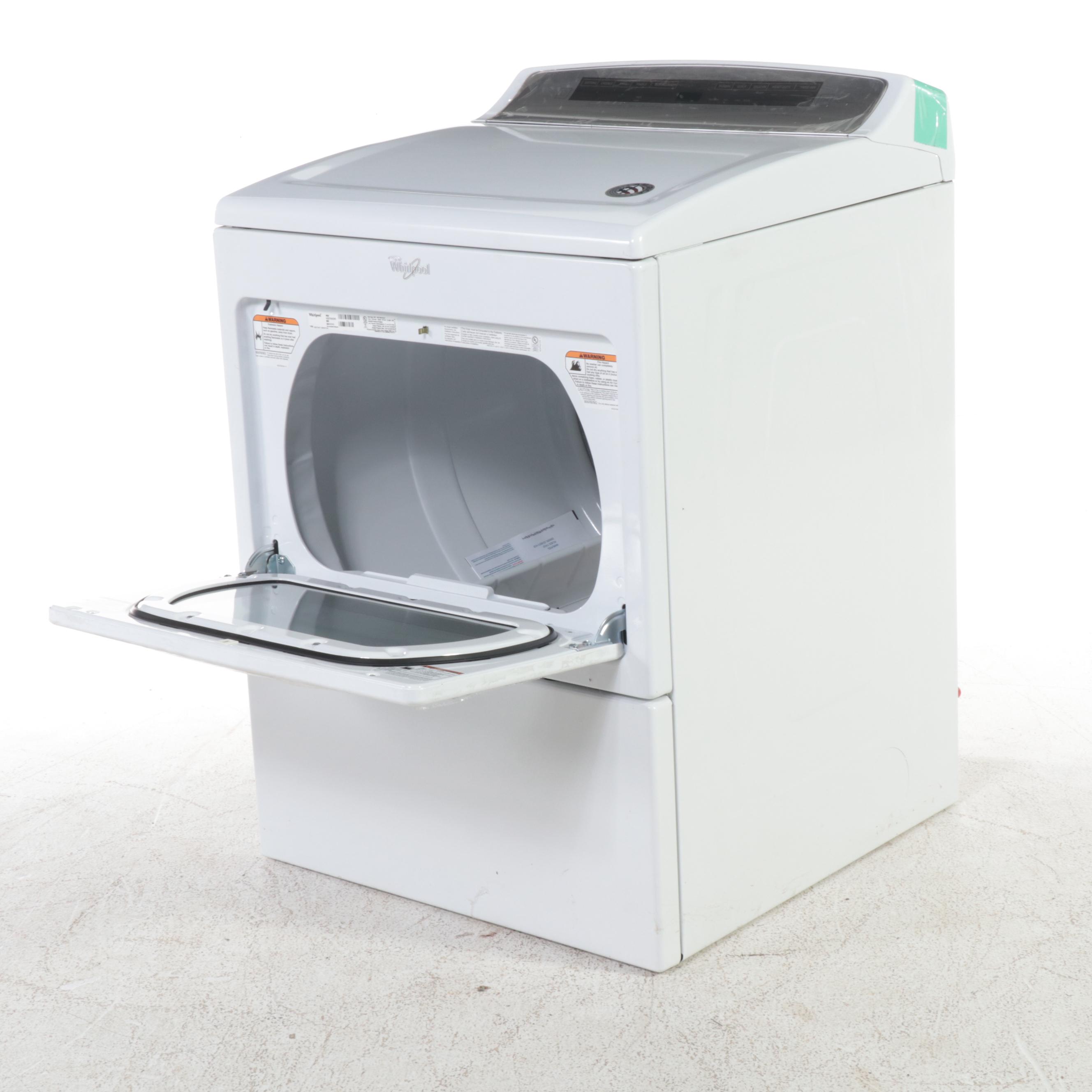 Whirlpool 7.4 Cu. Ft. White Gas Powered Dryer