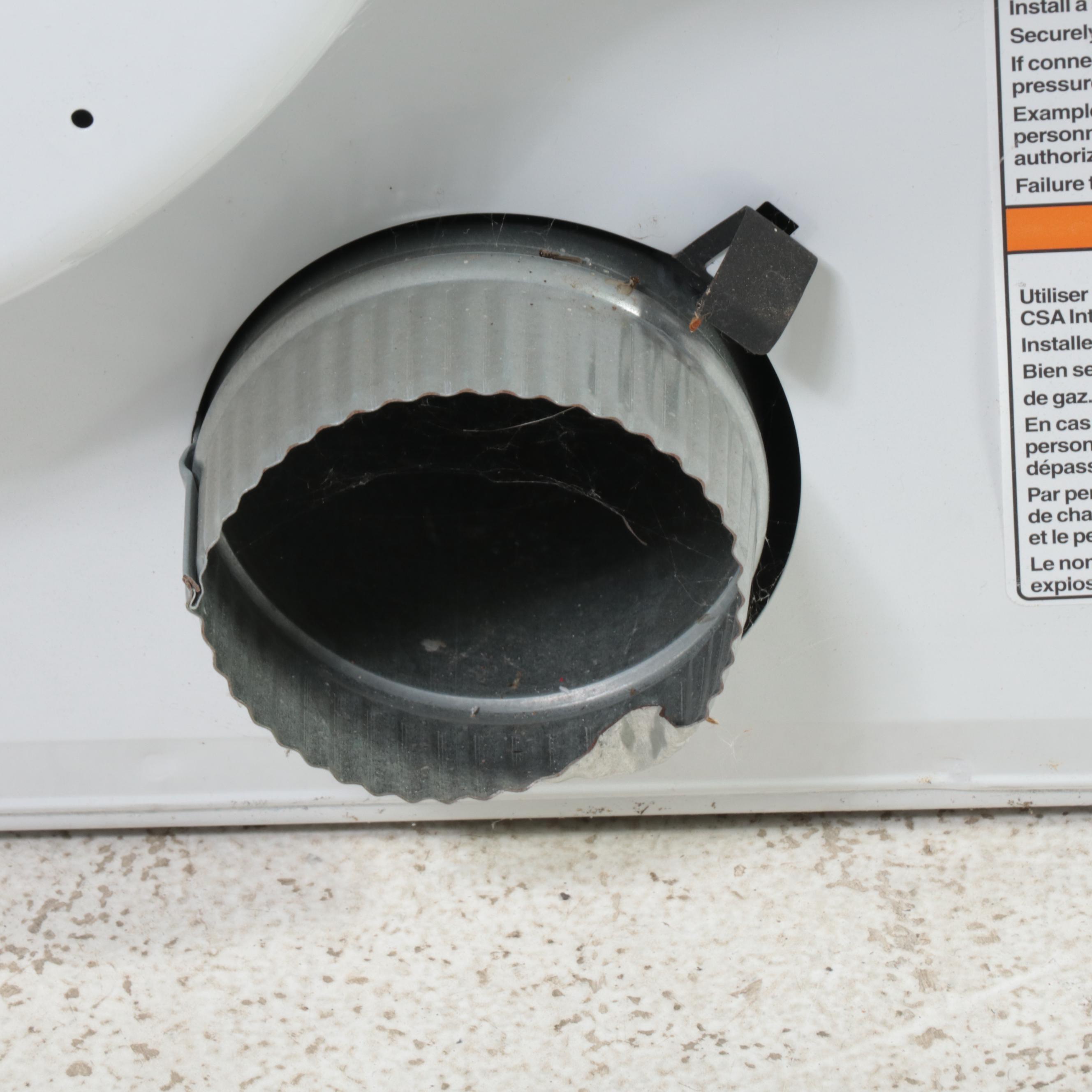 Whirlpool 7.4 Cu. Ft. White Gas Powered Dryer