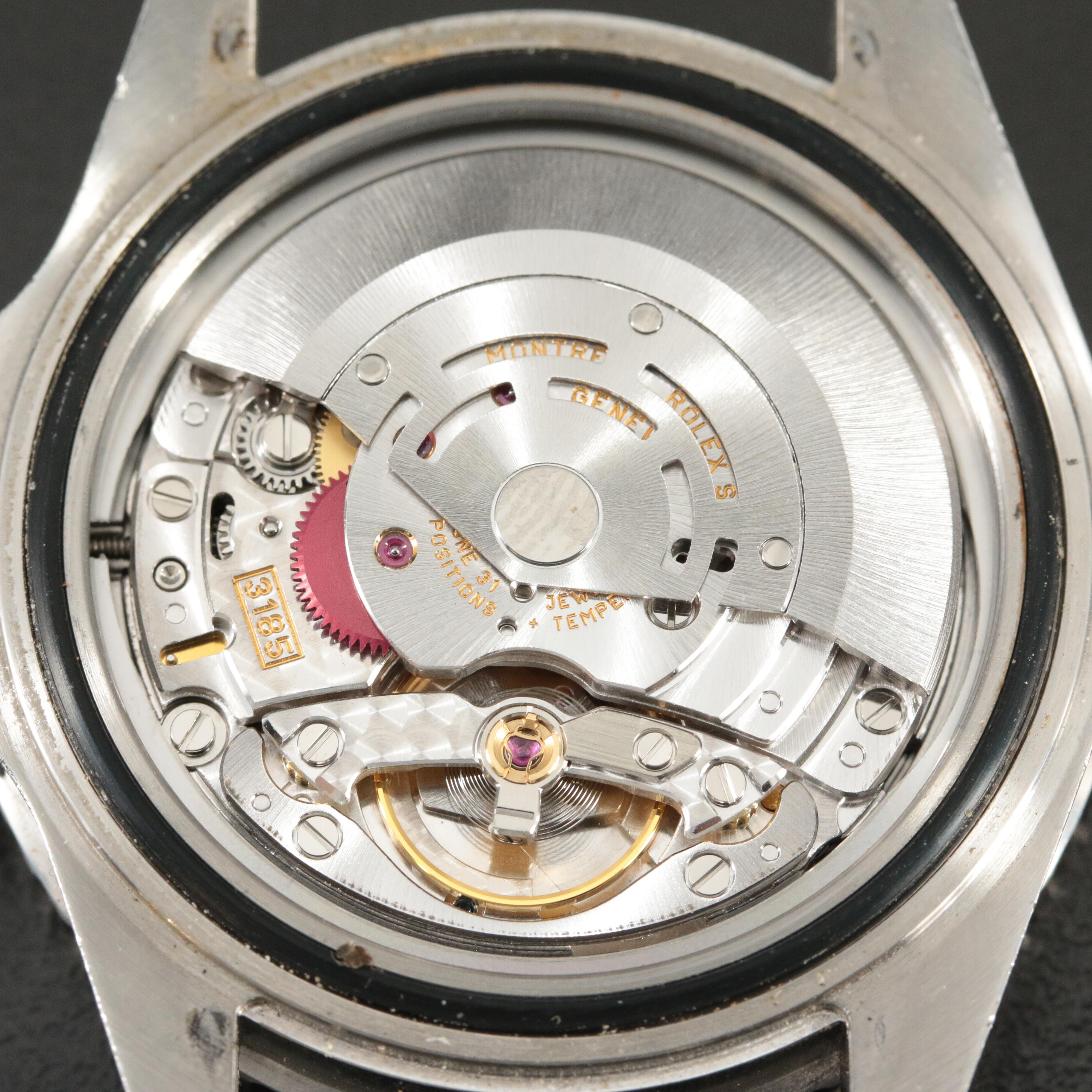 2000 Rolex GMT Master II Stainless Steel Watch