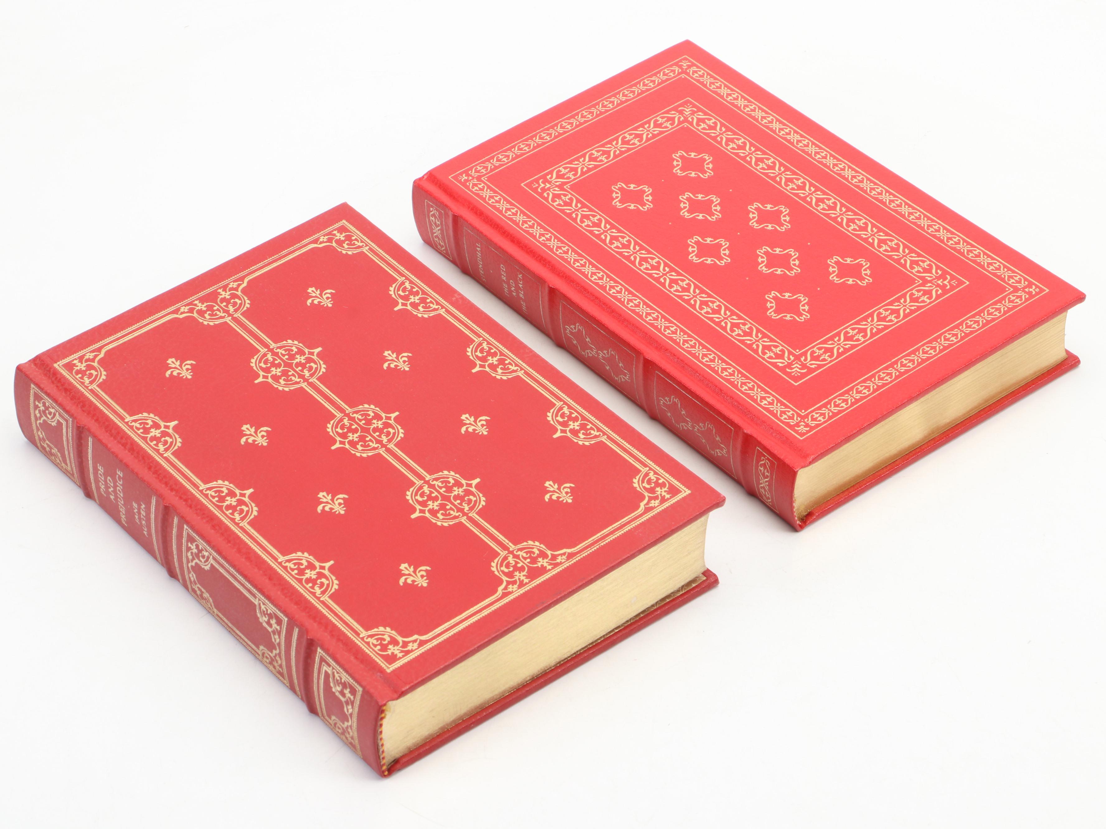 Franklin Mint Leather-Bound Classics Including Chaucer, Dickens, Austen and More