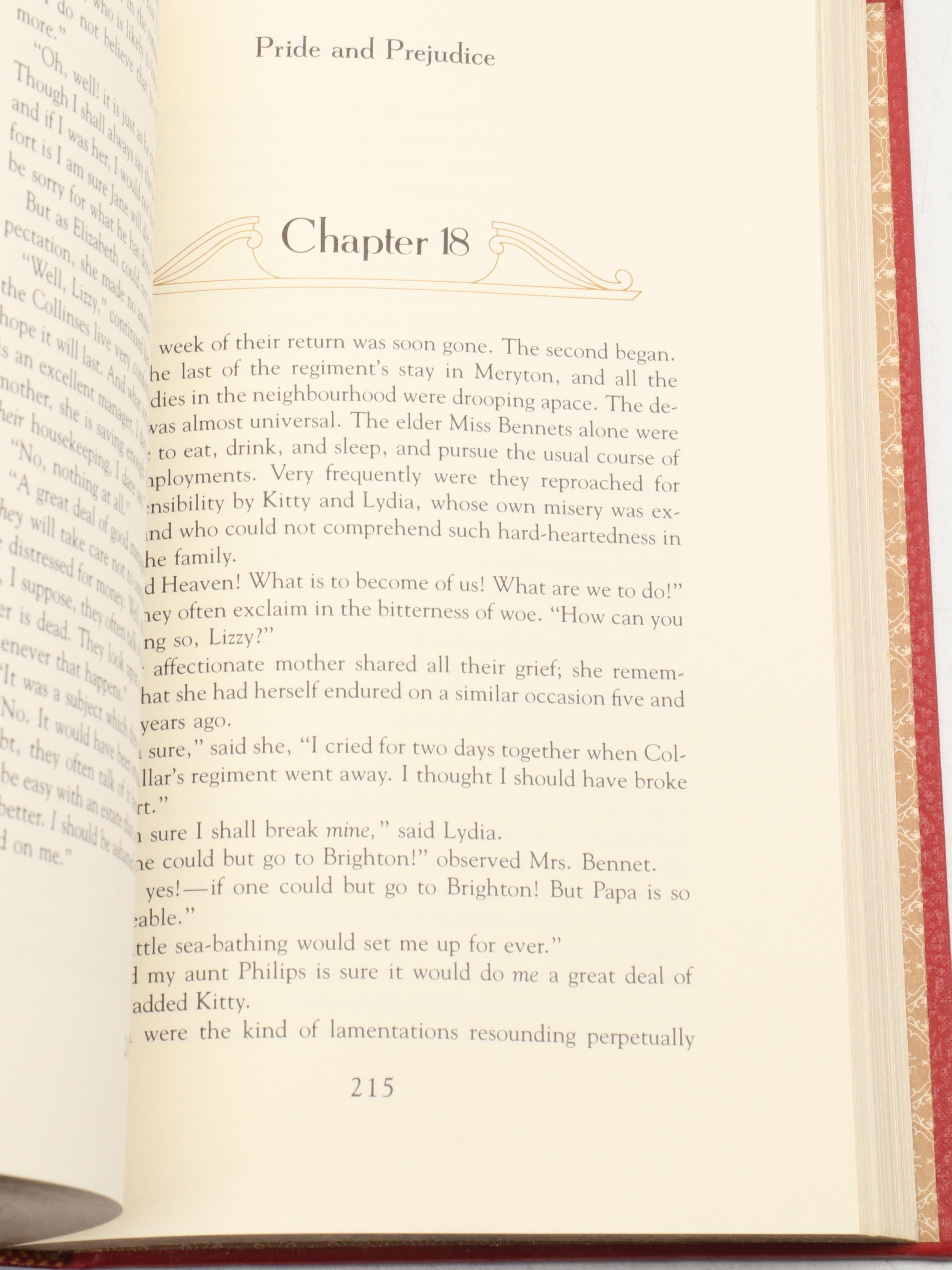 Franklin Mint Leather-Bound Classics Including Chaucer, Dickens, Austen and More