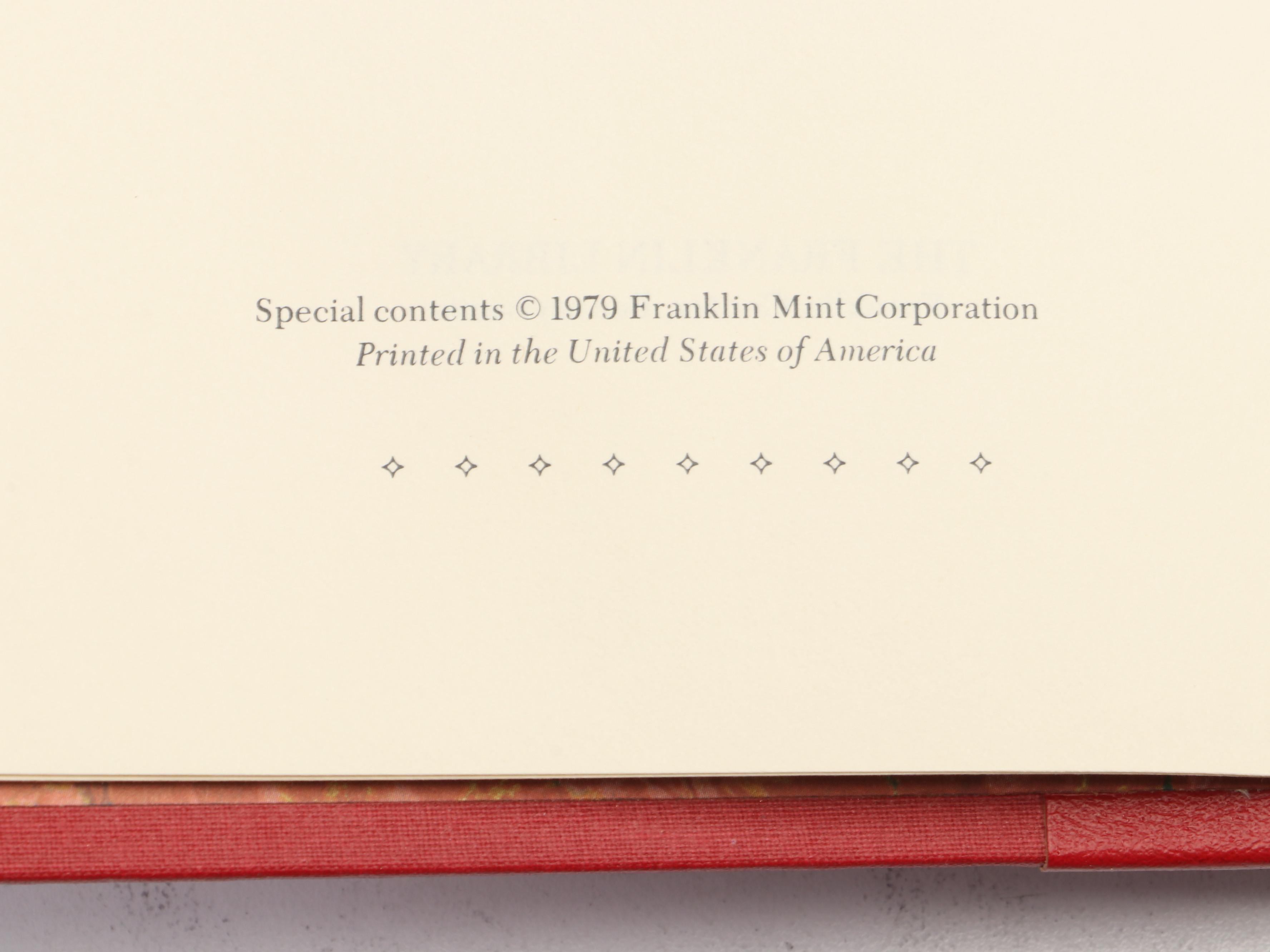 Franklin Mint Leather-Bound Classics Including Chaucer, Dickens, Austen and More