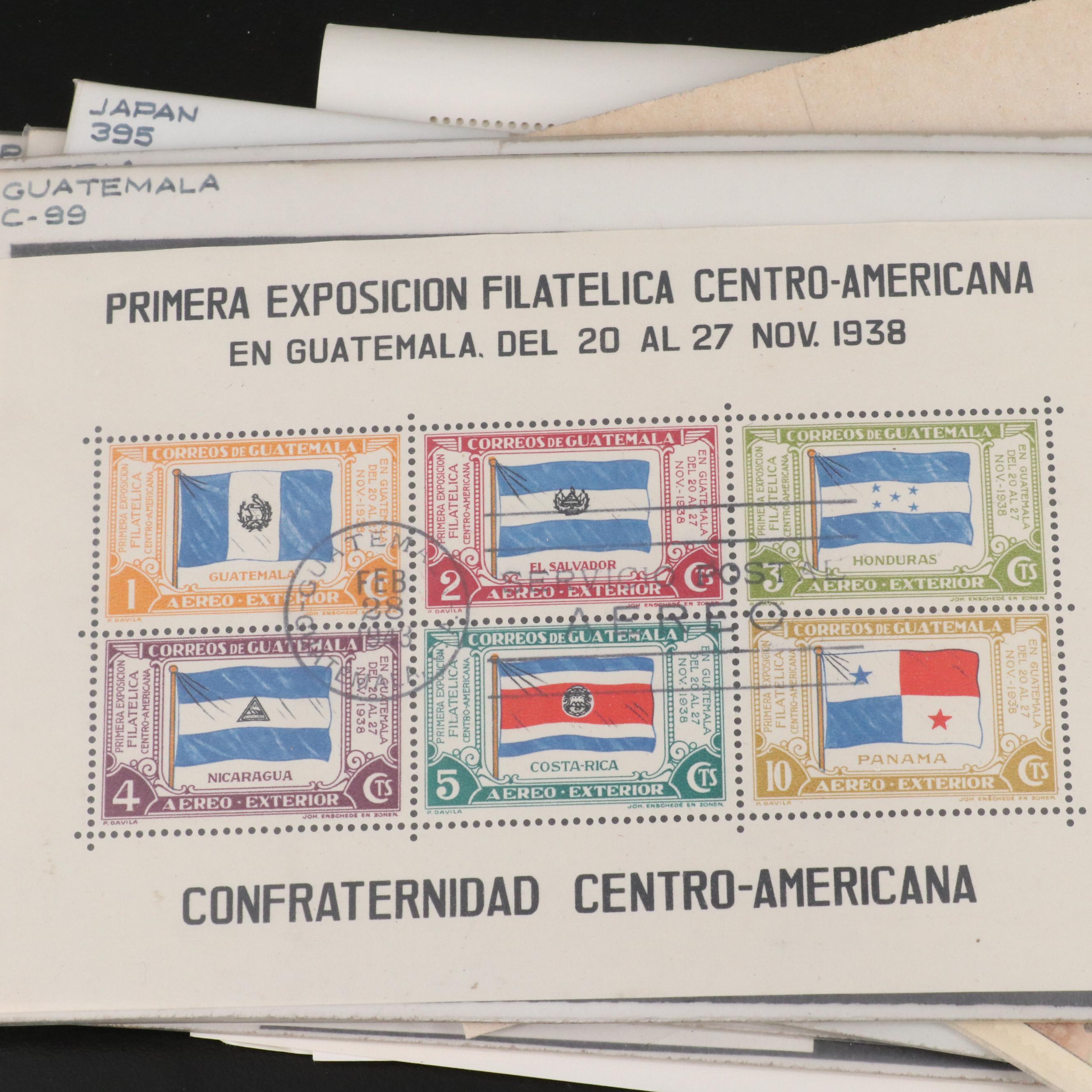 Eight Postage Stamp Collecting Kits and More