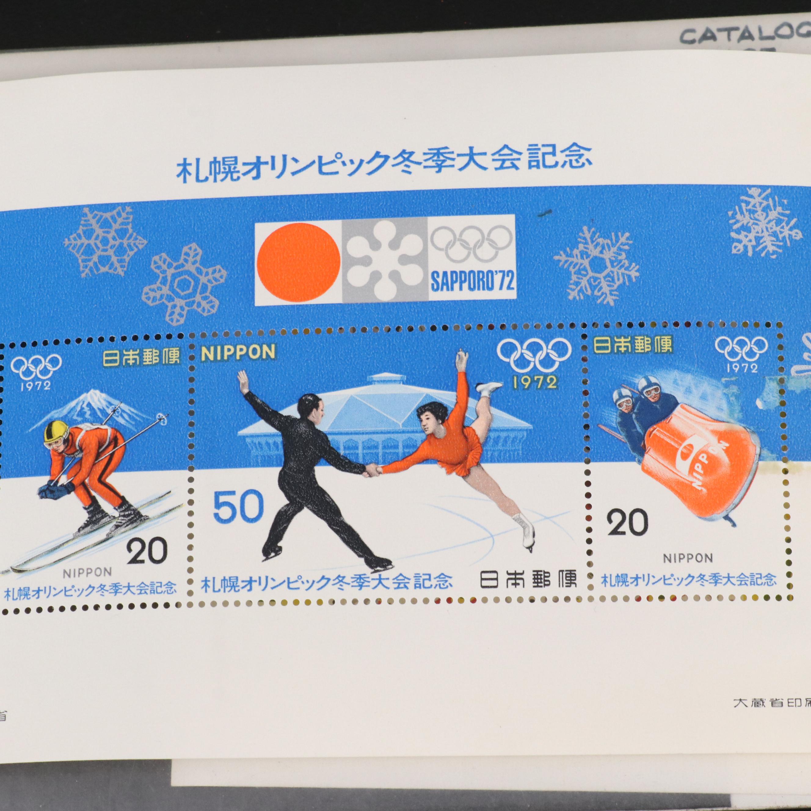 Eight Postage Stamp Collecting Kits and More