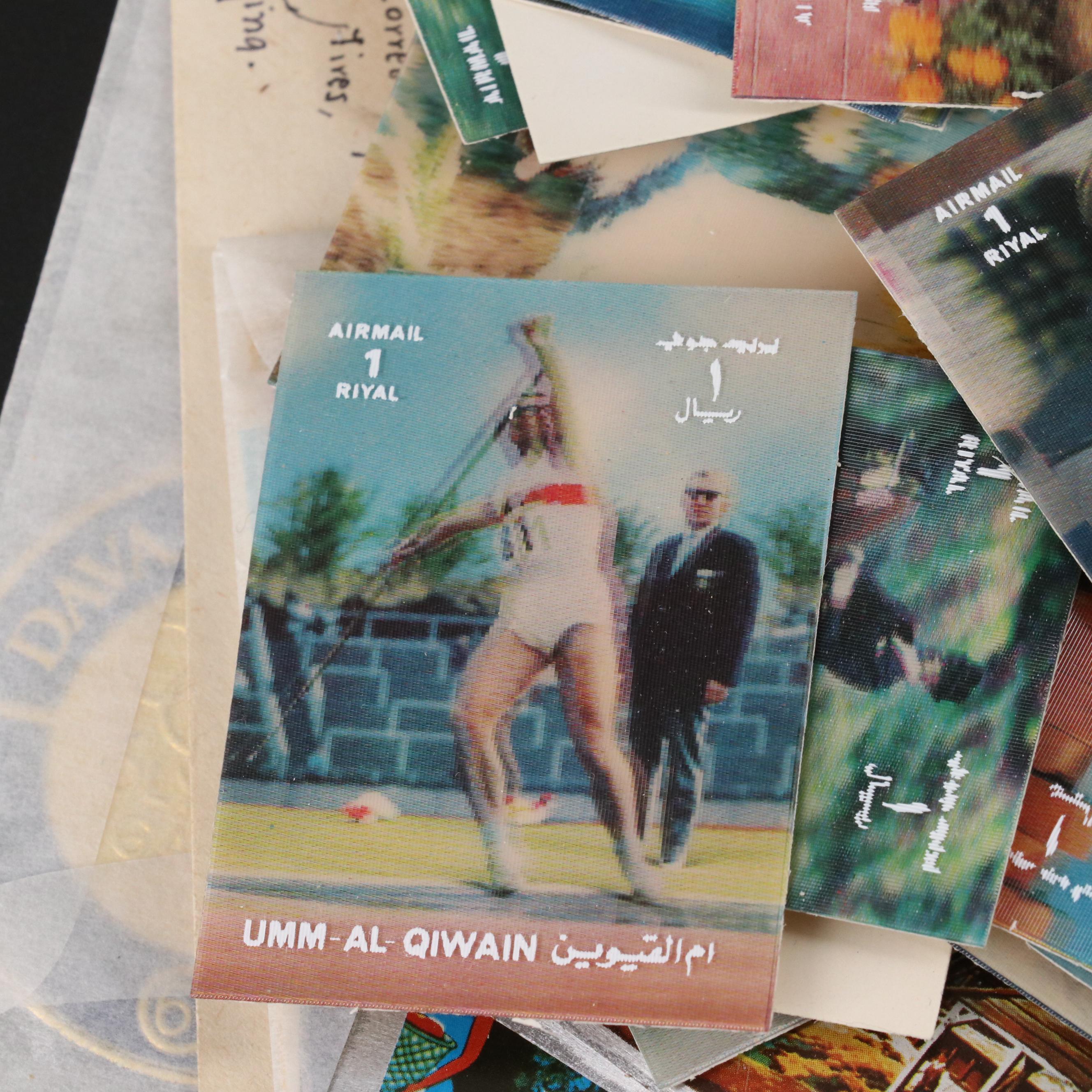 Eight Postage Stamp Collecting Kits and More