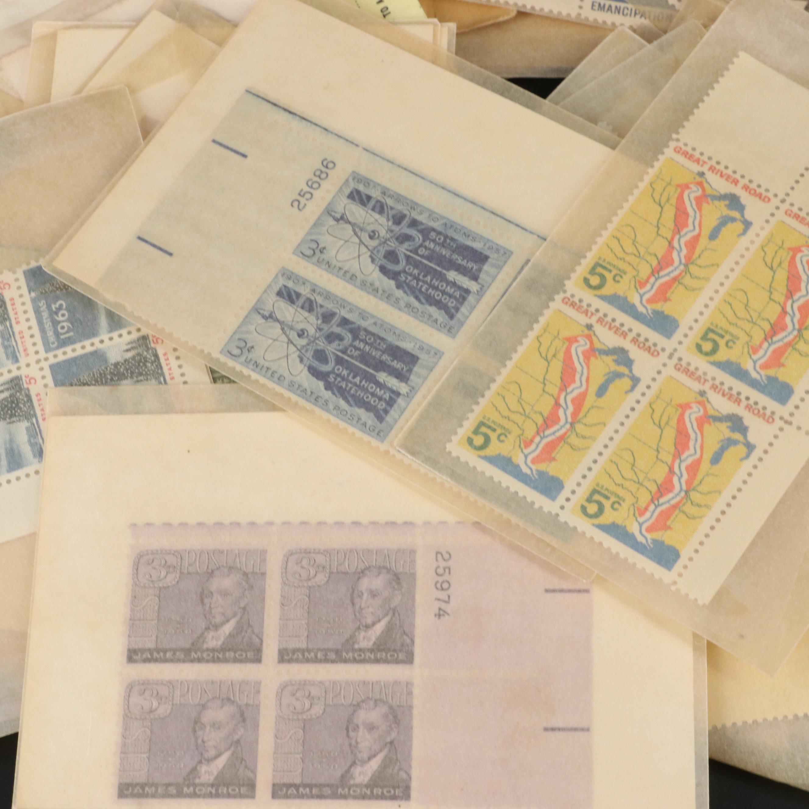 Eight Postage Stamp Collecting Kits and More