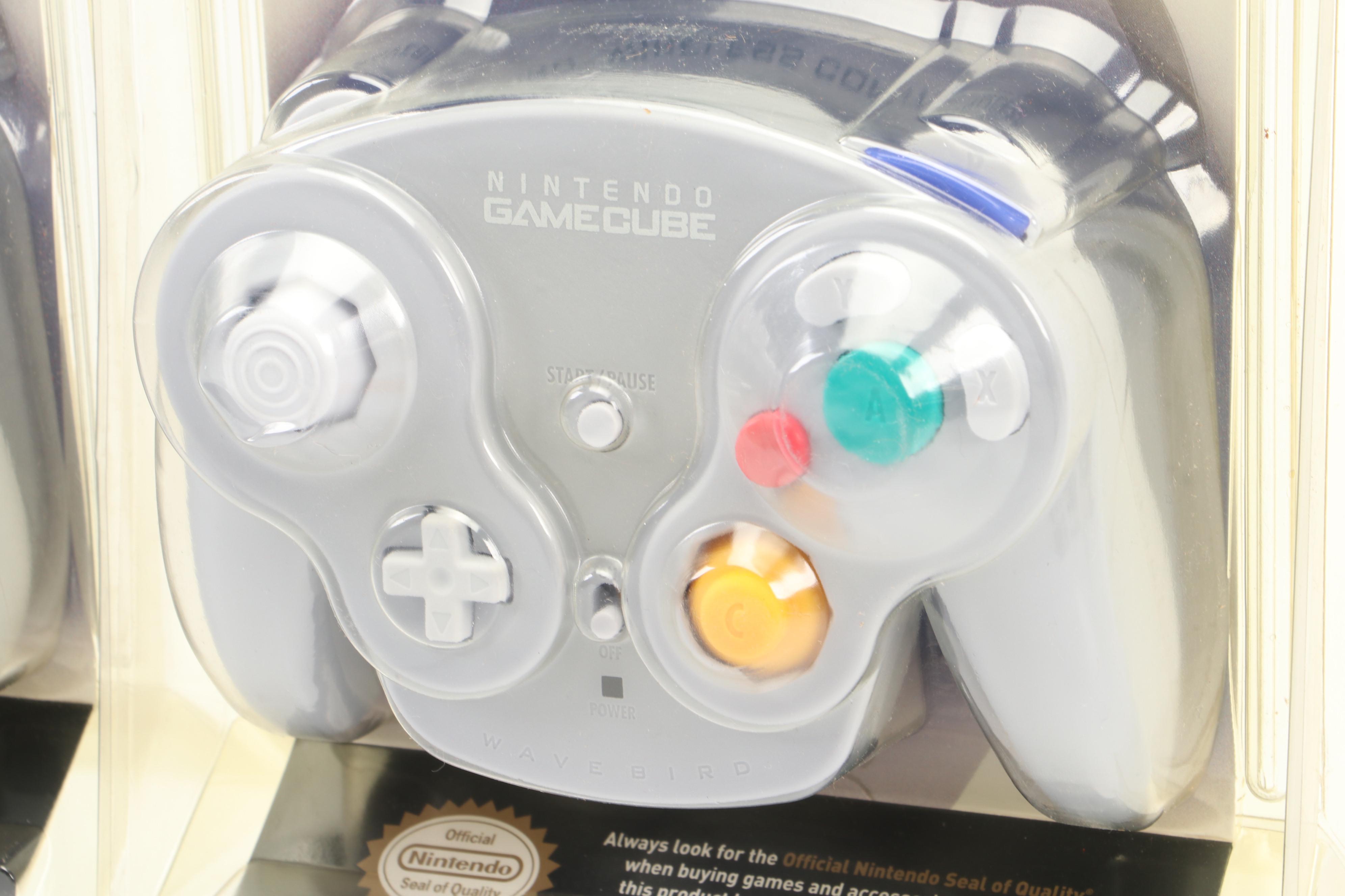 Sealed Wavebird Wireless Controllers for the Nintendo GameCube