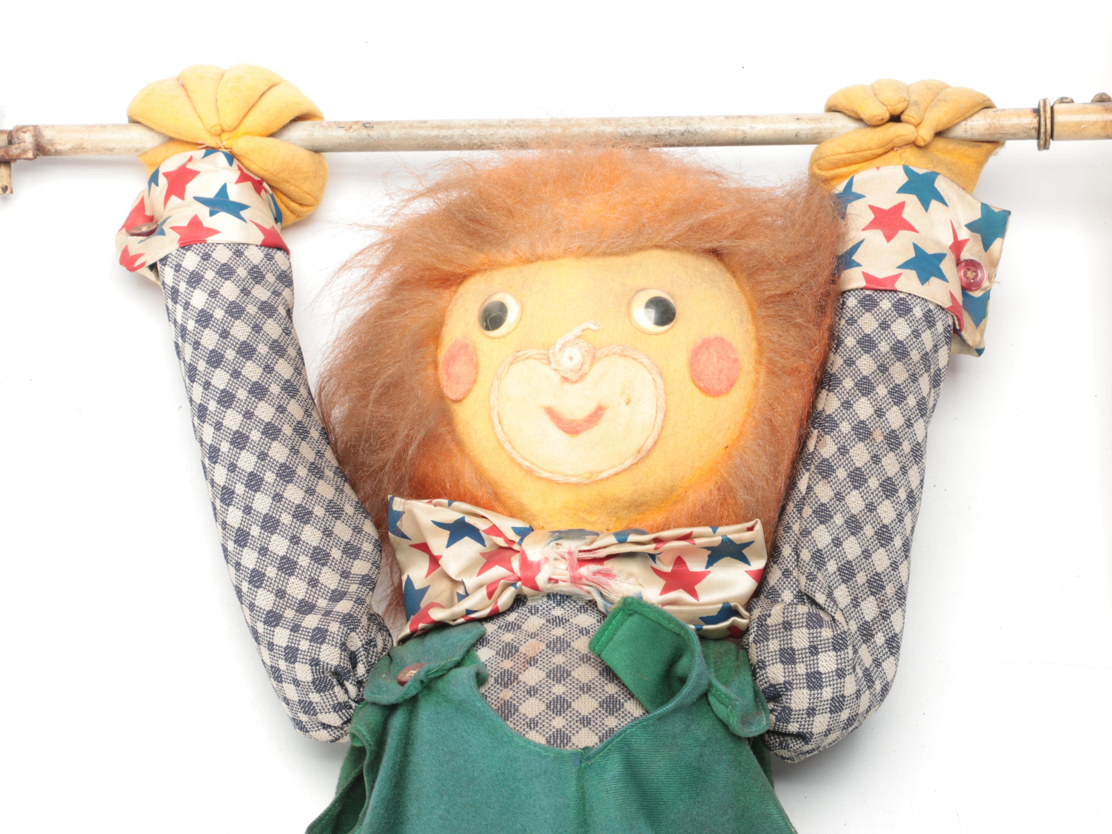 Mechanical Clown Acrobat, 1970s–1980s