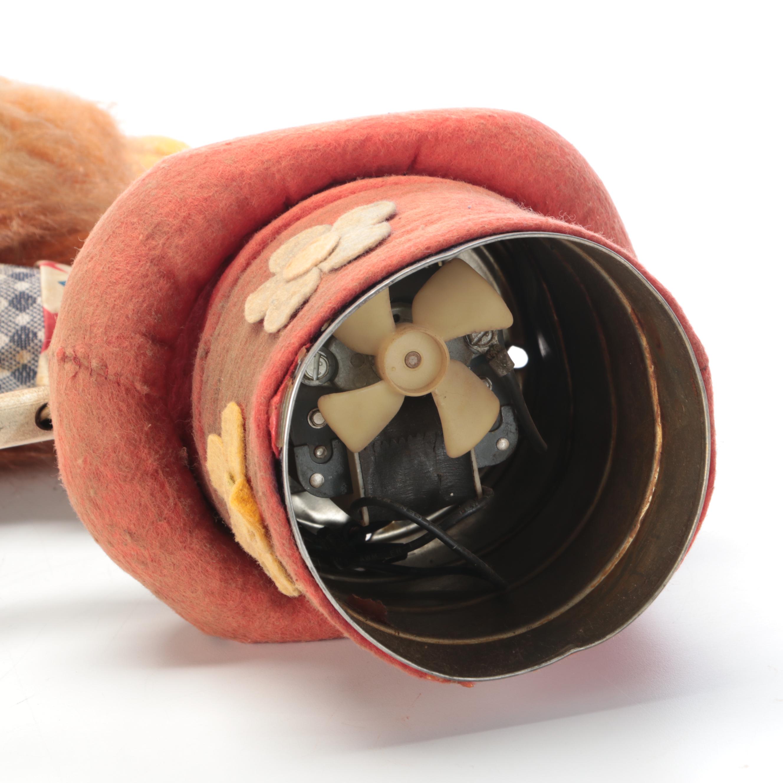 Mechanical Clown Acrobat, 1970s–1980s