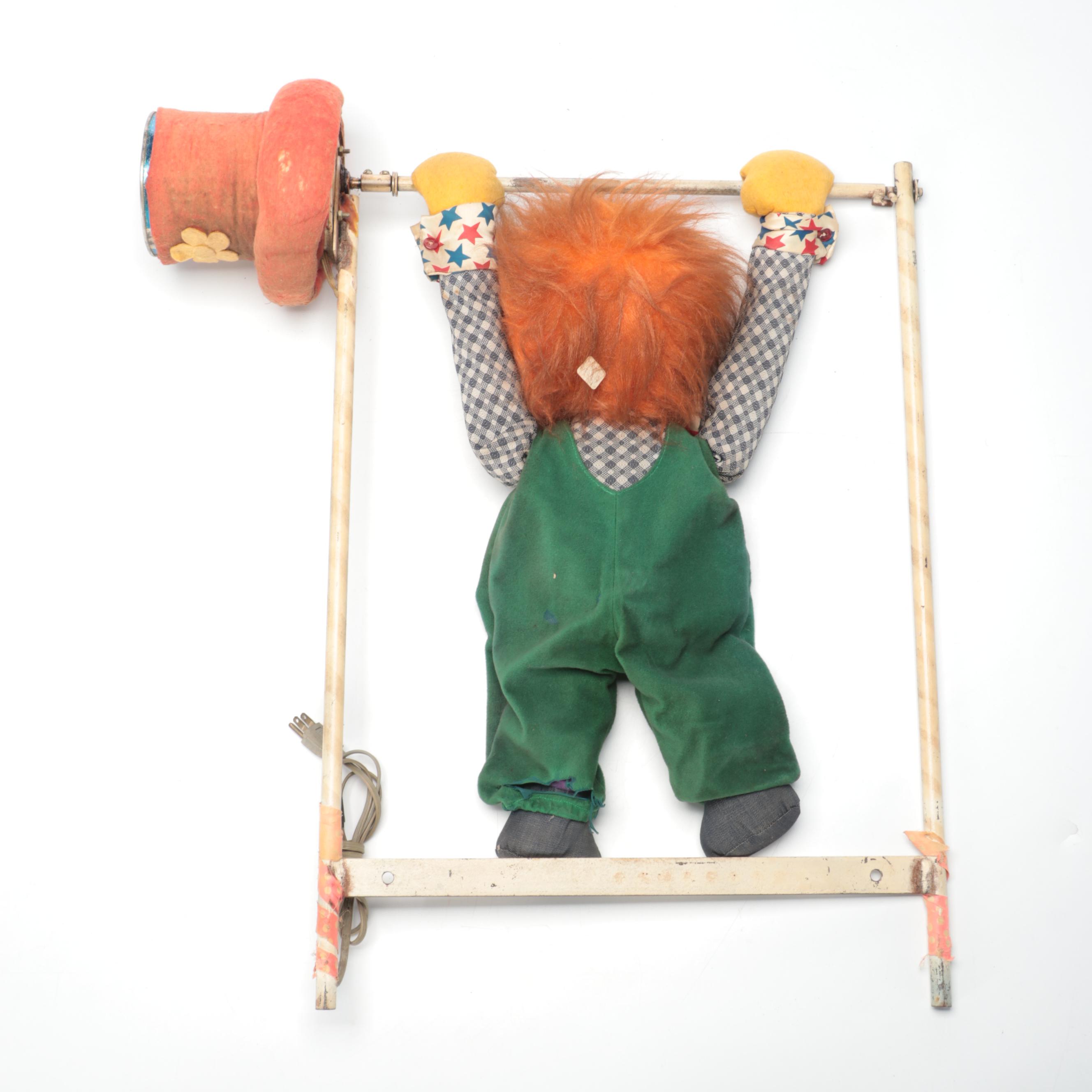 Mechanical Clown Acrobat, 1970s–1980s