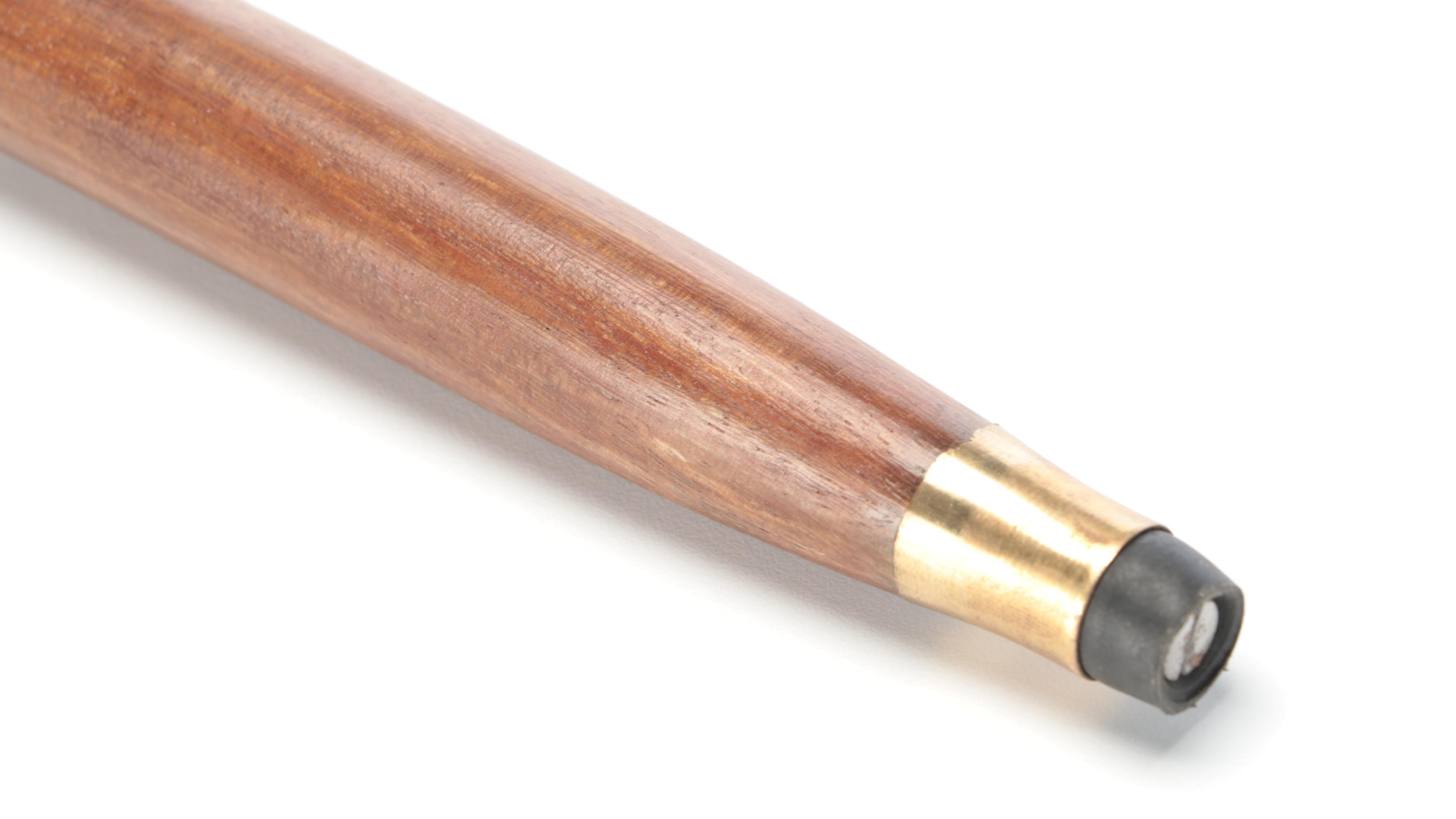 Brass Inlaid Wooden Sword Cane