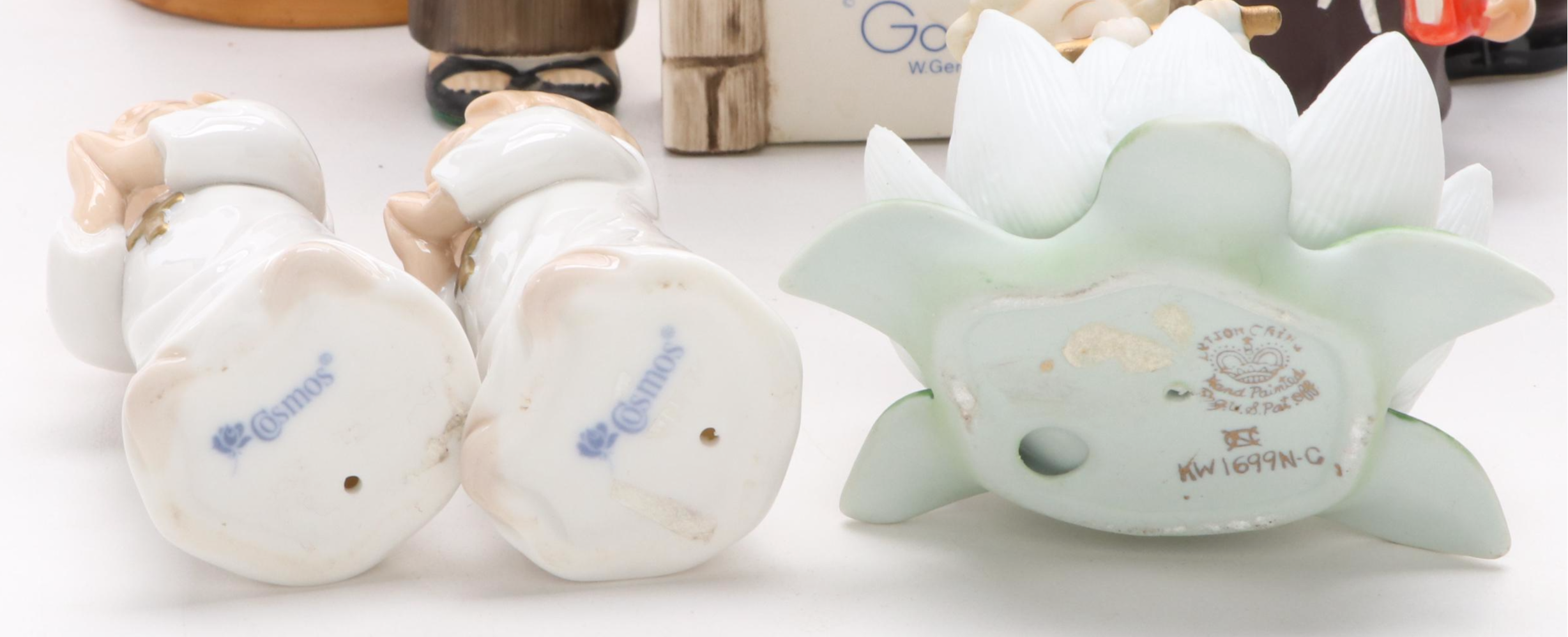 Goebel Monk Salt and Pepper Shakers with Other Figurines and Decor