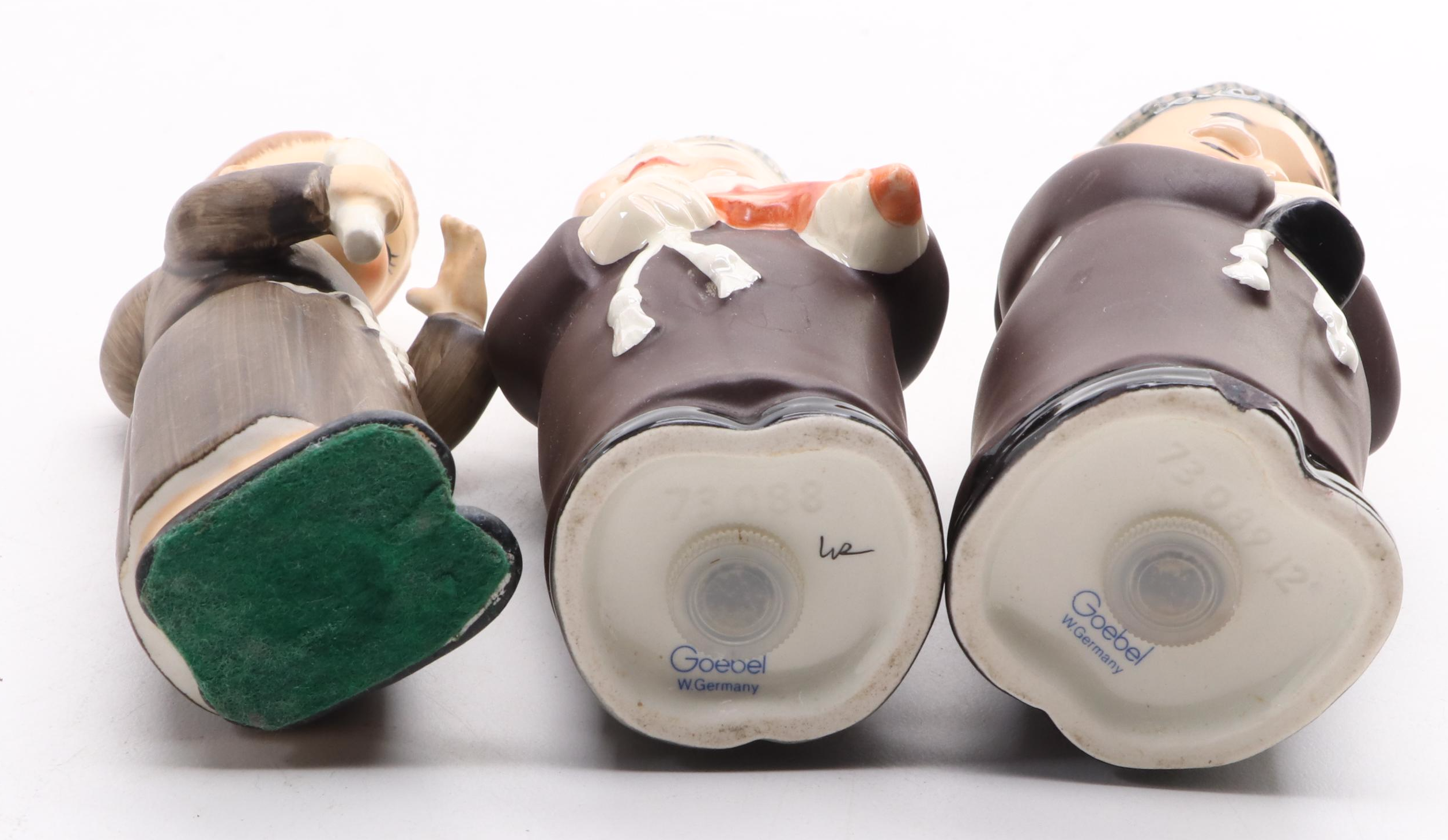 Goebel Monk Salt and Pepper Shakers with Other Figurines and Decor