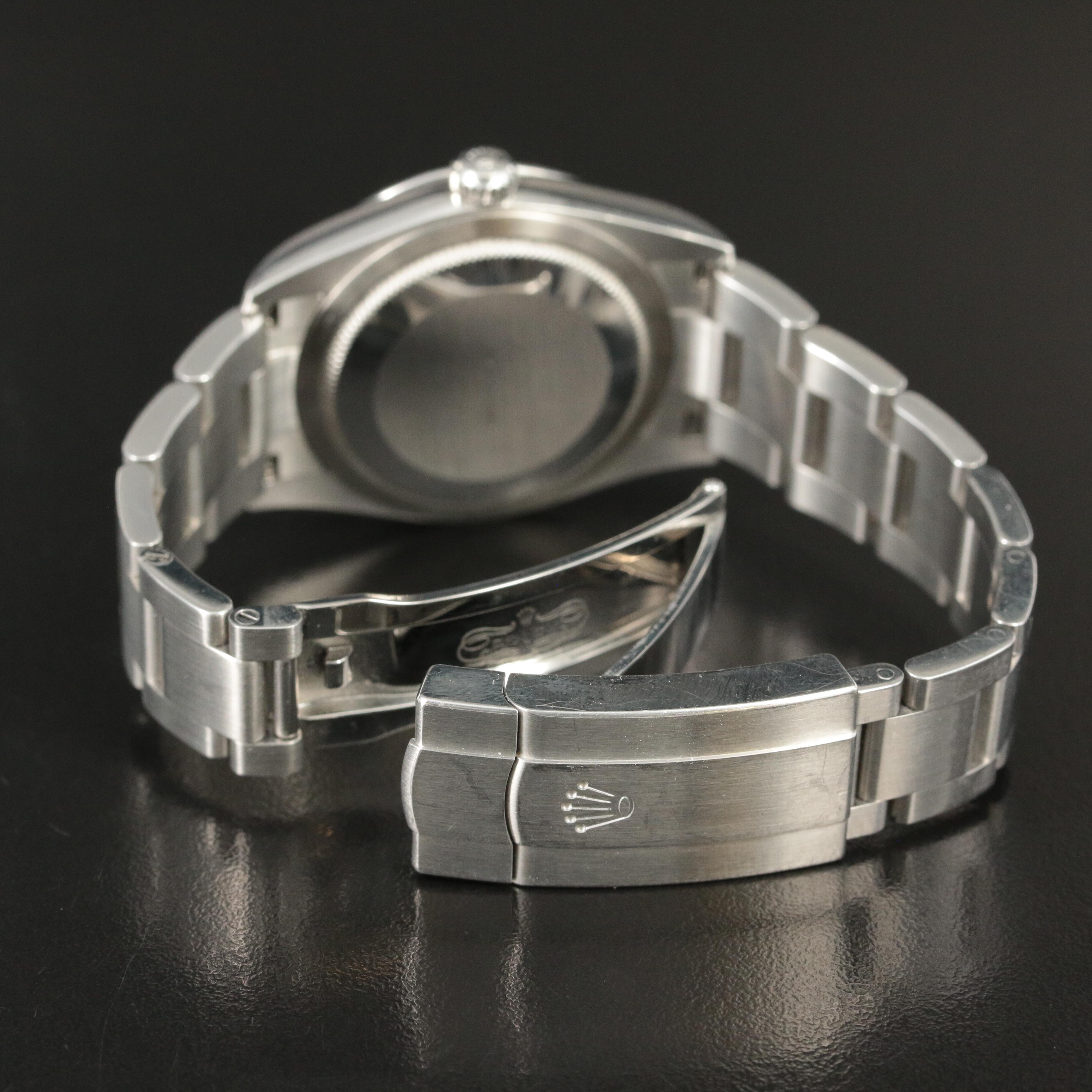 Rolex Oyster Perpetual 34 Pink Dial Watch