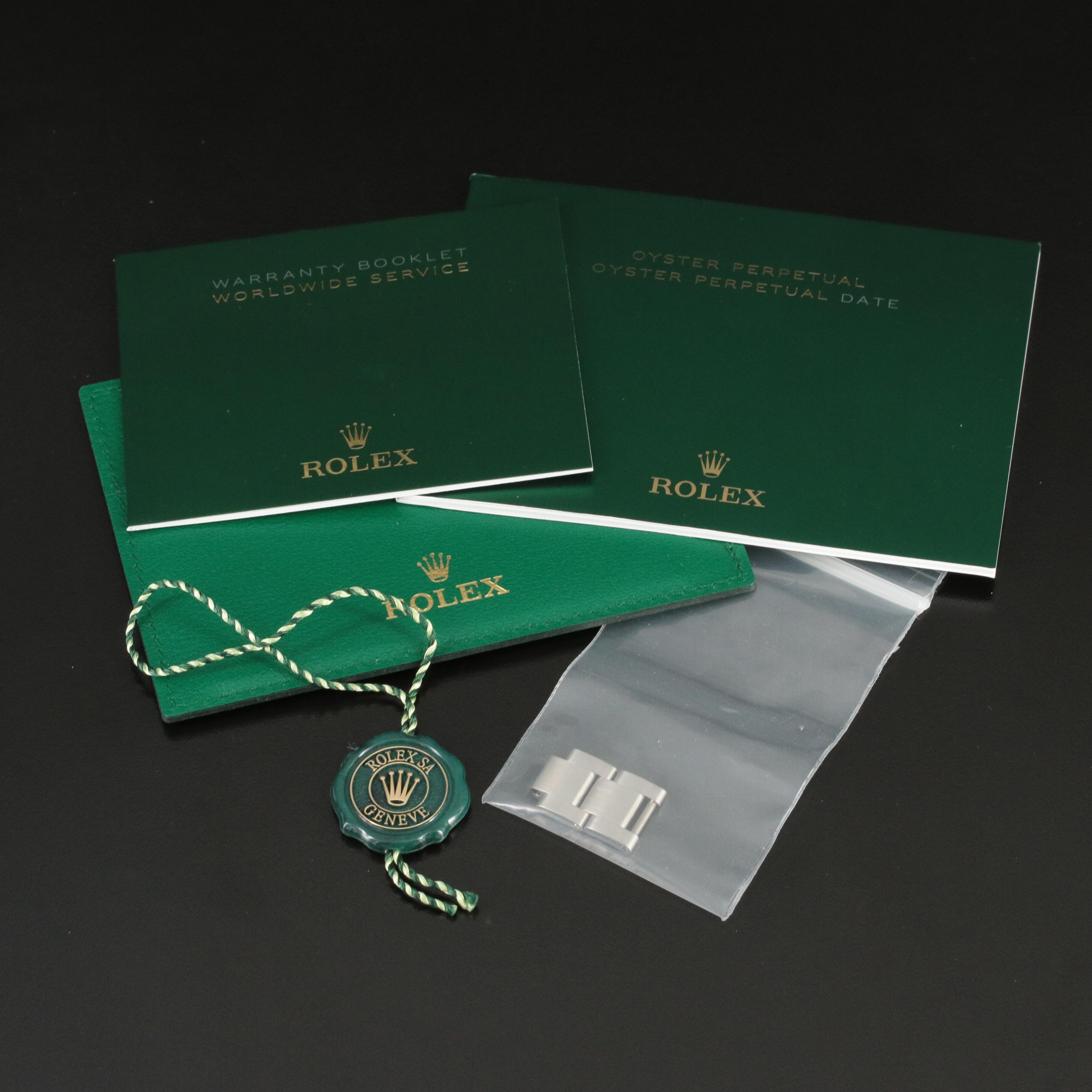 Rolex Oyster Perpetual 34 Pink Dial Watch