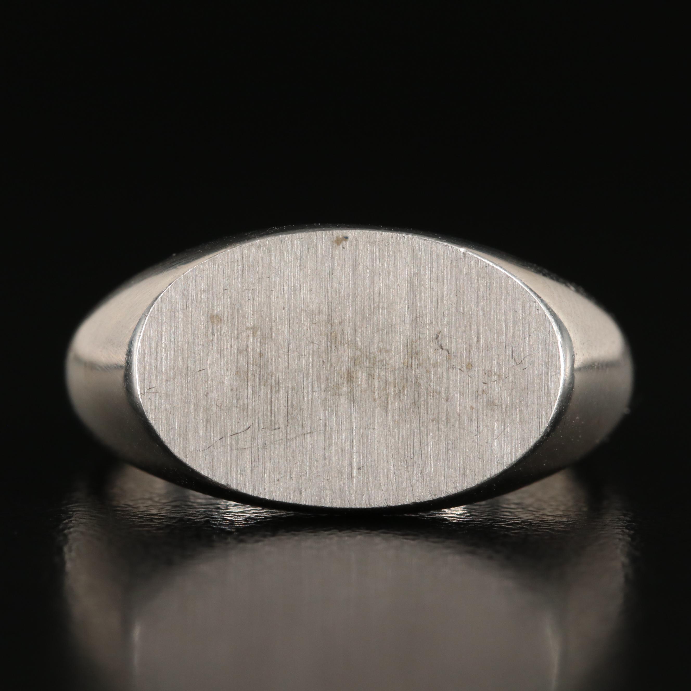 14K Signet Ring