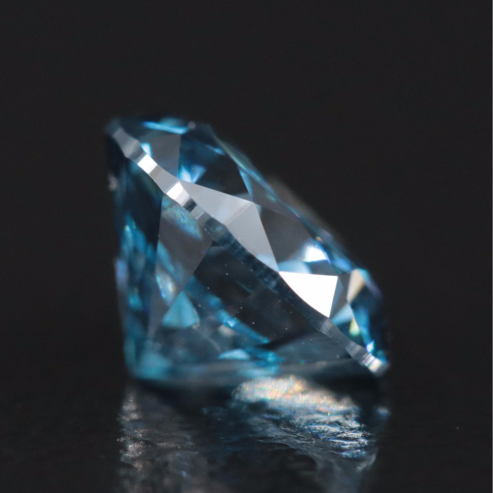 Loose 1.18 CT Fancy Blue Diamond